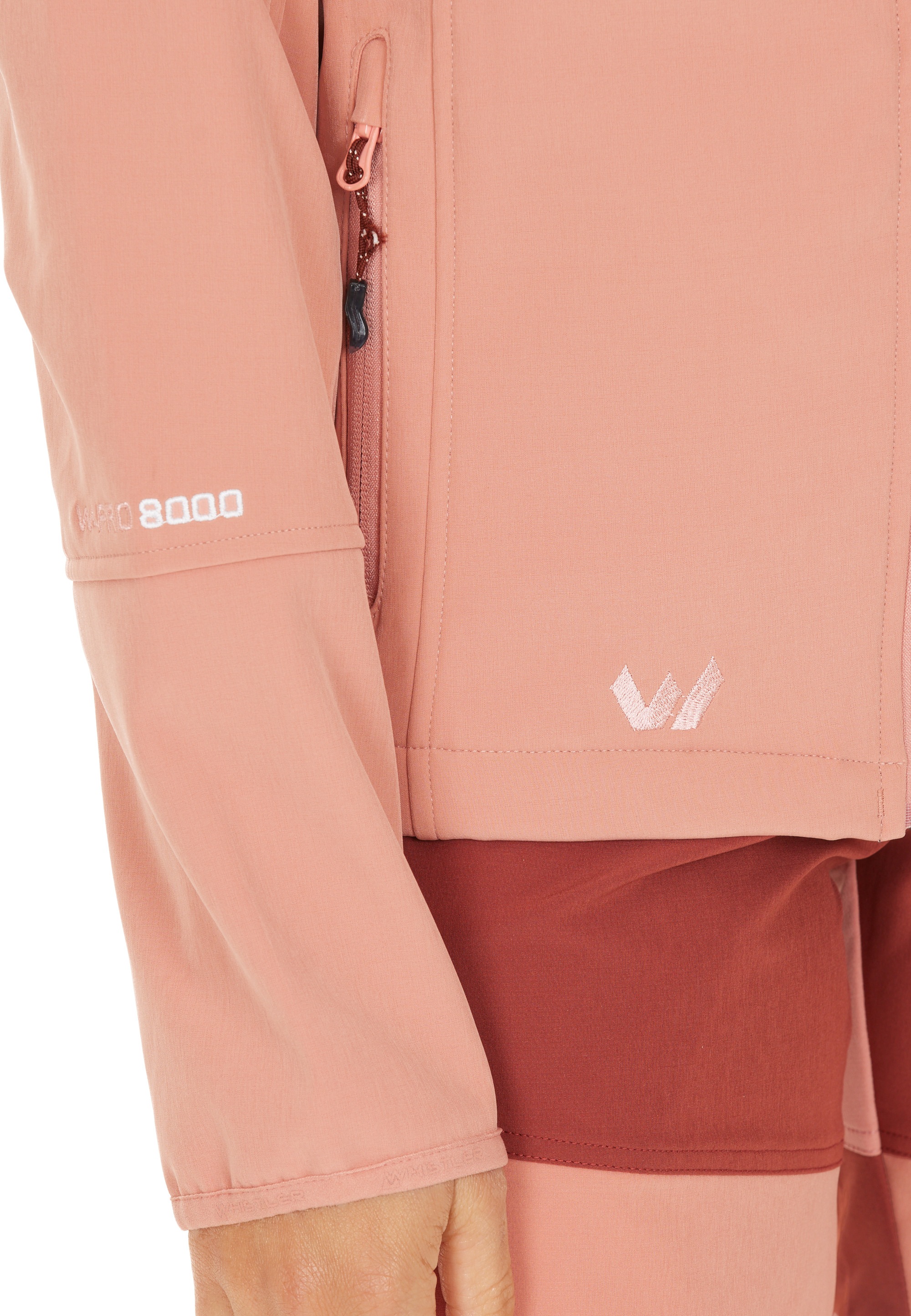 WHISTLER Softshelljacke »Covina«, mit wasser- und winddichtem Funktionsmaterial