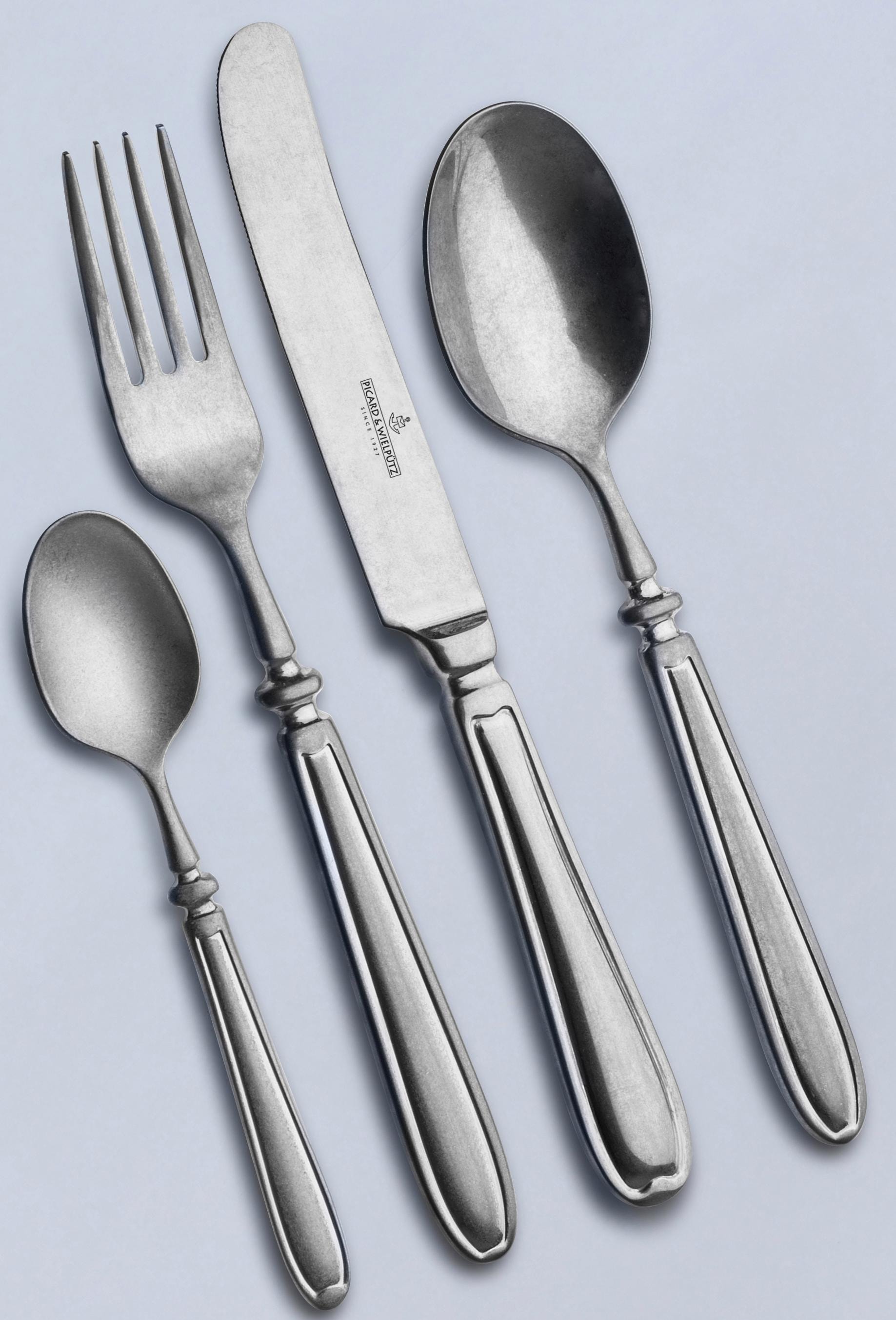 Picard & Wielpütz Solingen Besteck-Set "Landhaus" Vintage-Look günstig online kaufen