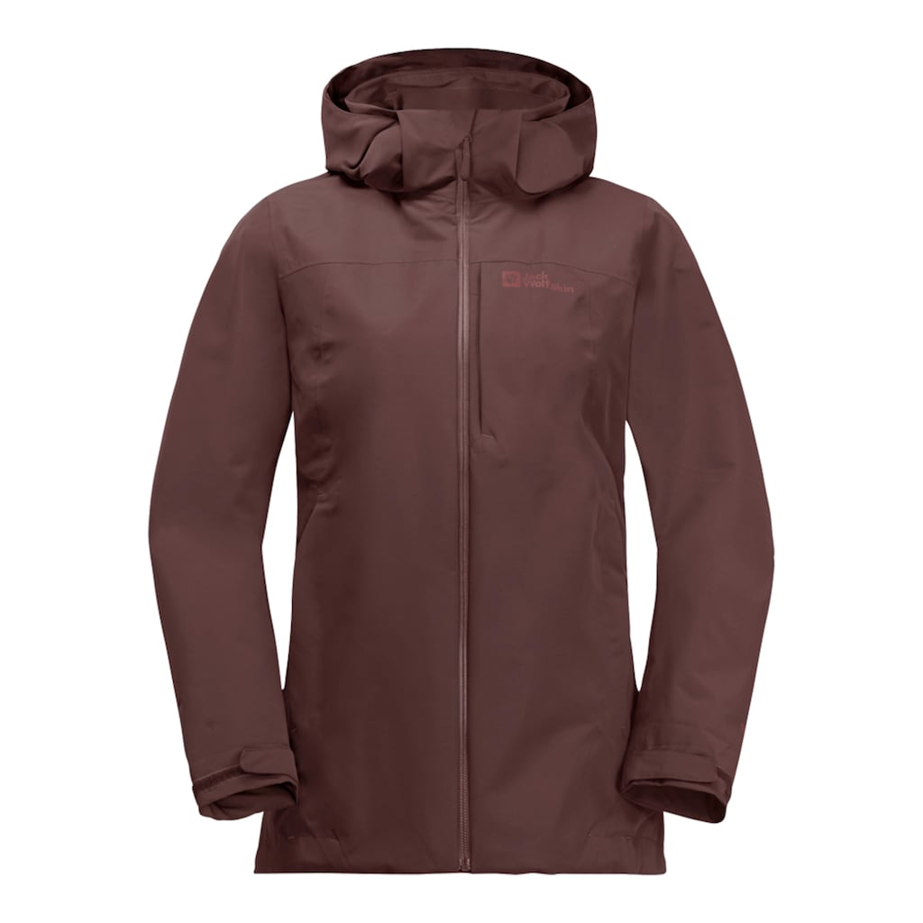 Jack Wolfskin Funktionsjacke »FERNBLICK 2L JKT W«, mit Kapuze