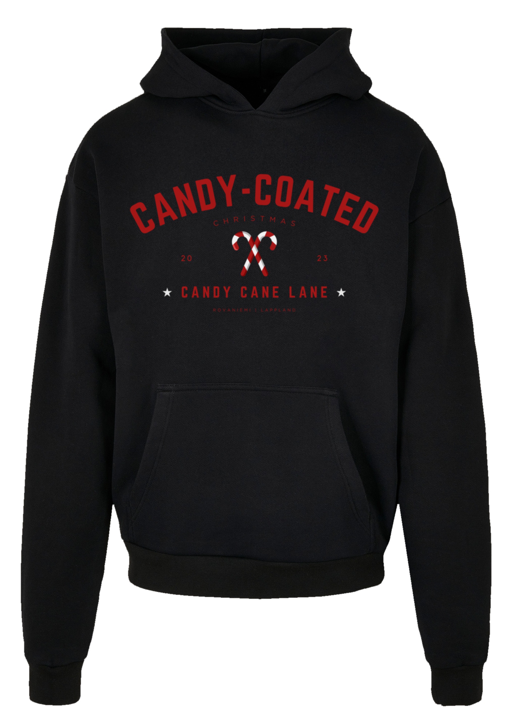 F4NT4STIC Kapuzenpullover »Weihnachten Candy Coated Christmas«, Weihnachten, Geschenk, Logo