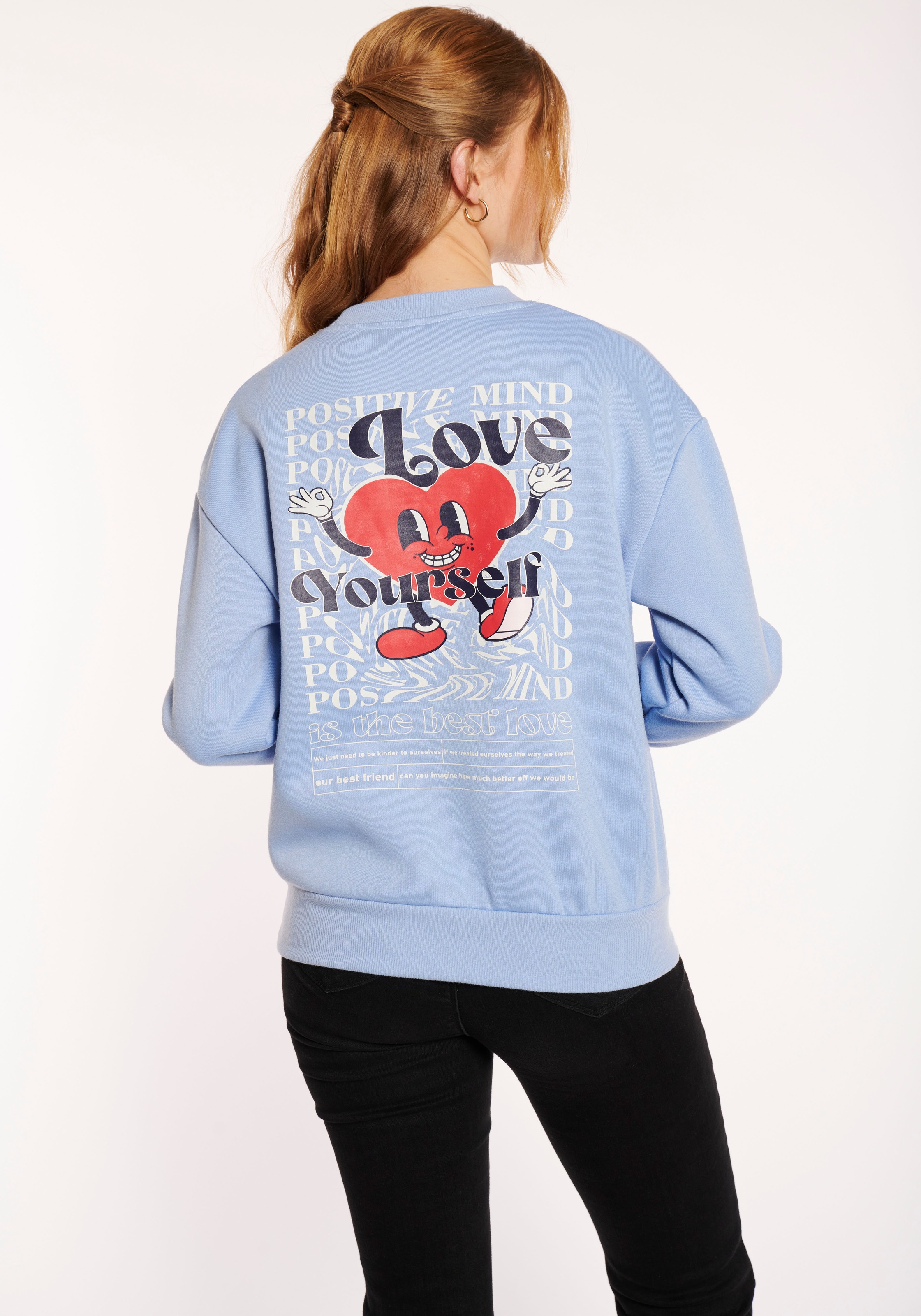 HaILY’S Sweatshirt "LS C SW Mi44lou" günstig online kaufen