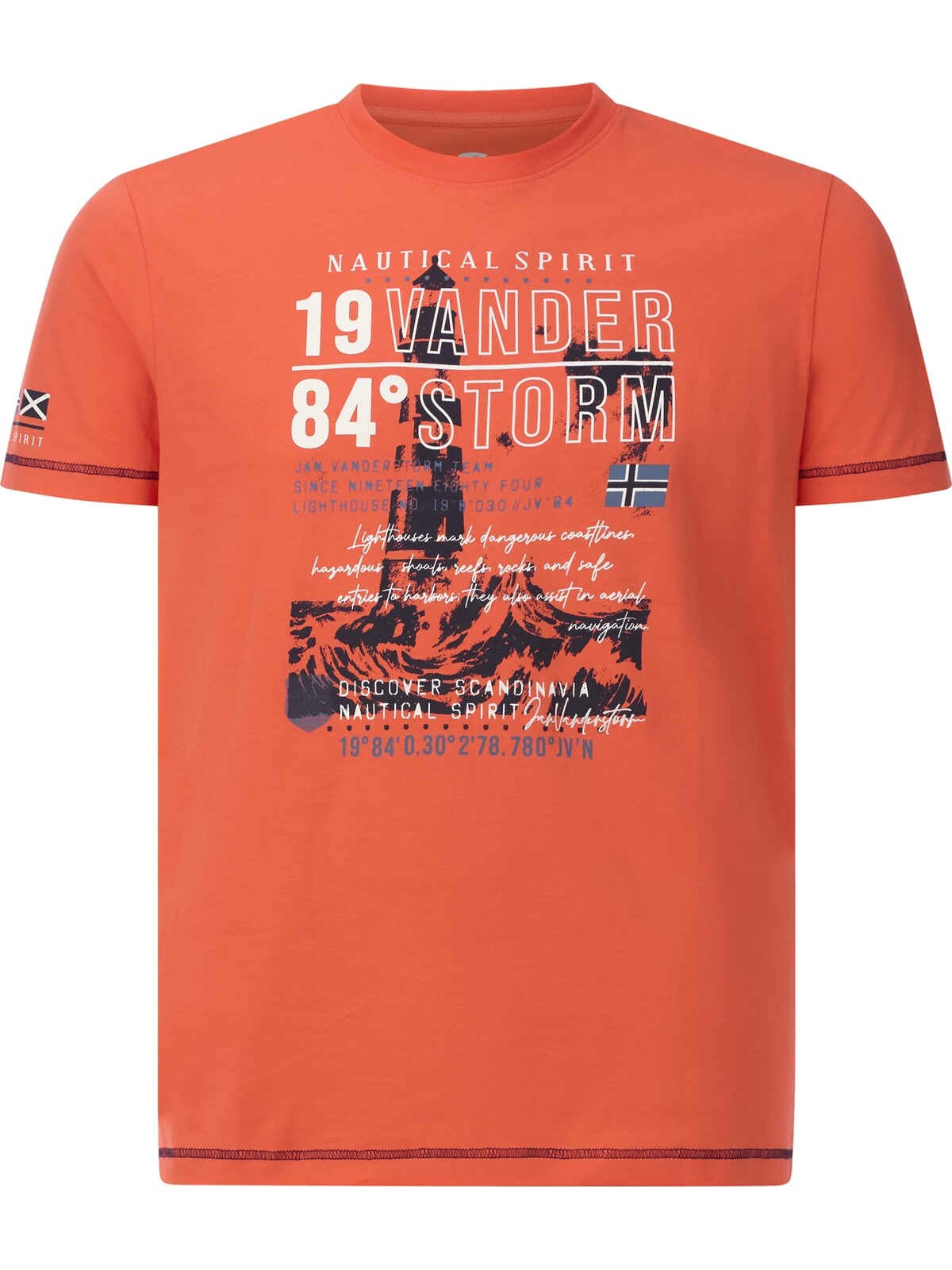 Jan Vanderstorm T-Shirt »T-Shirt MORKHEIM«