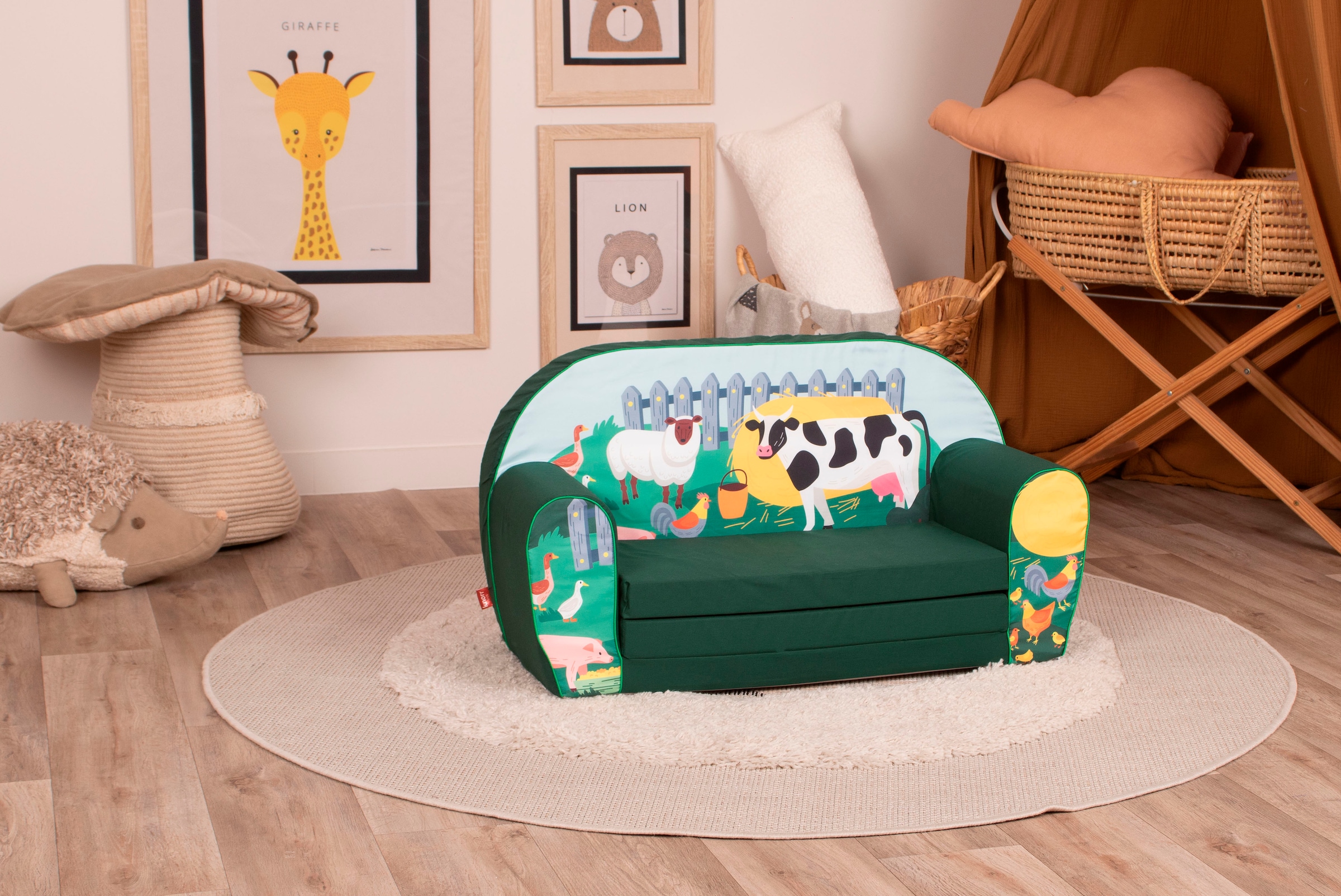 Knorrtoys® Sofa »Bauernhof«, für Kinder; Made in Europe