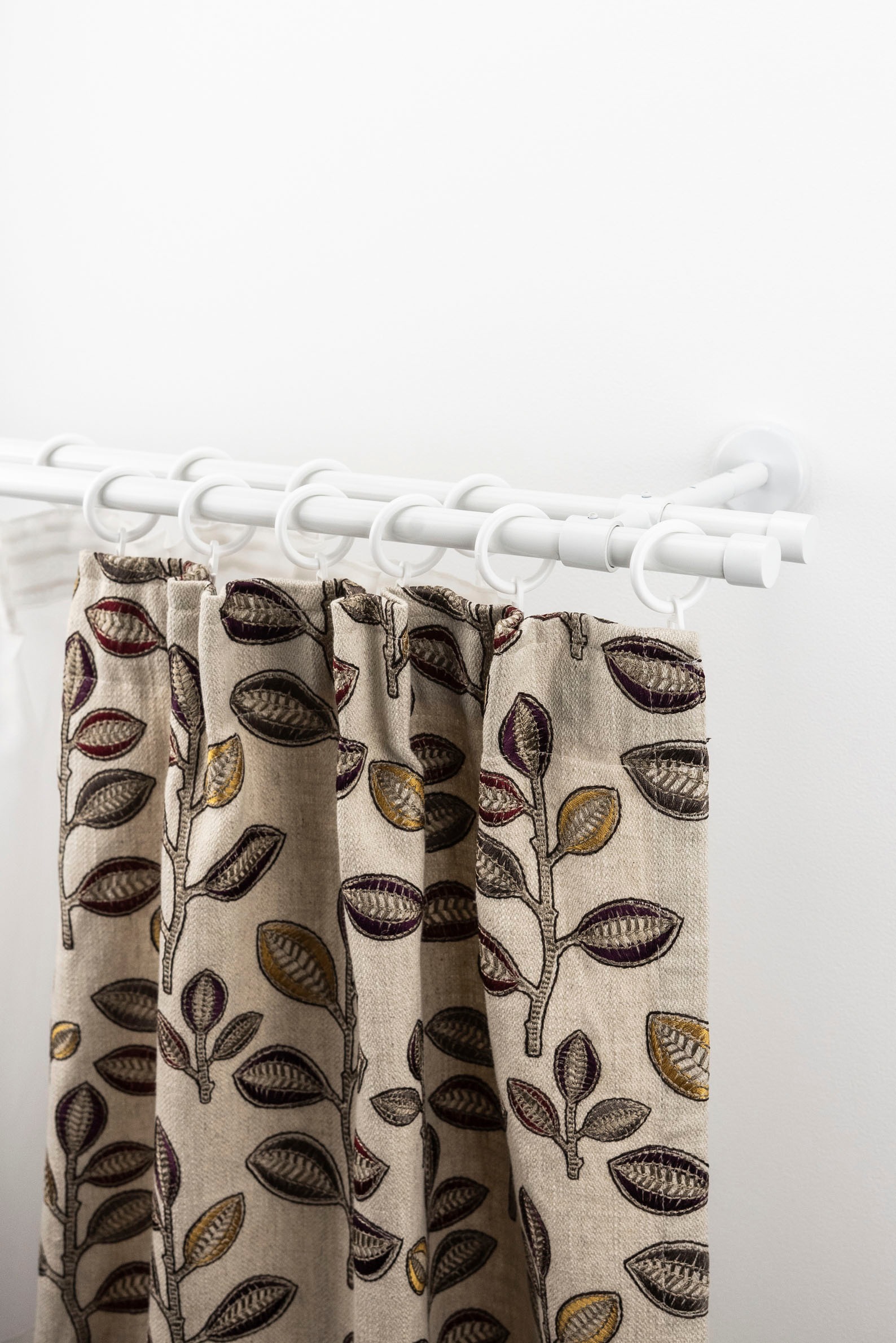 GARESA Gardinenstange "RUSTIKA" Ø 16 mm 2 läufig-läufig Wunschmaßlänge rust günstig online kaufen