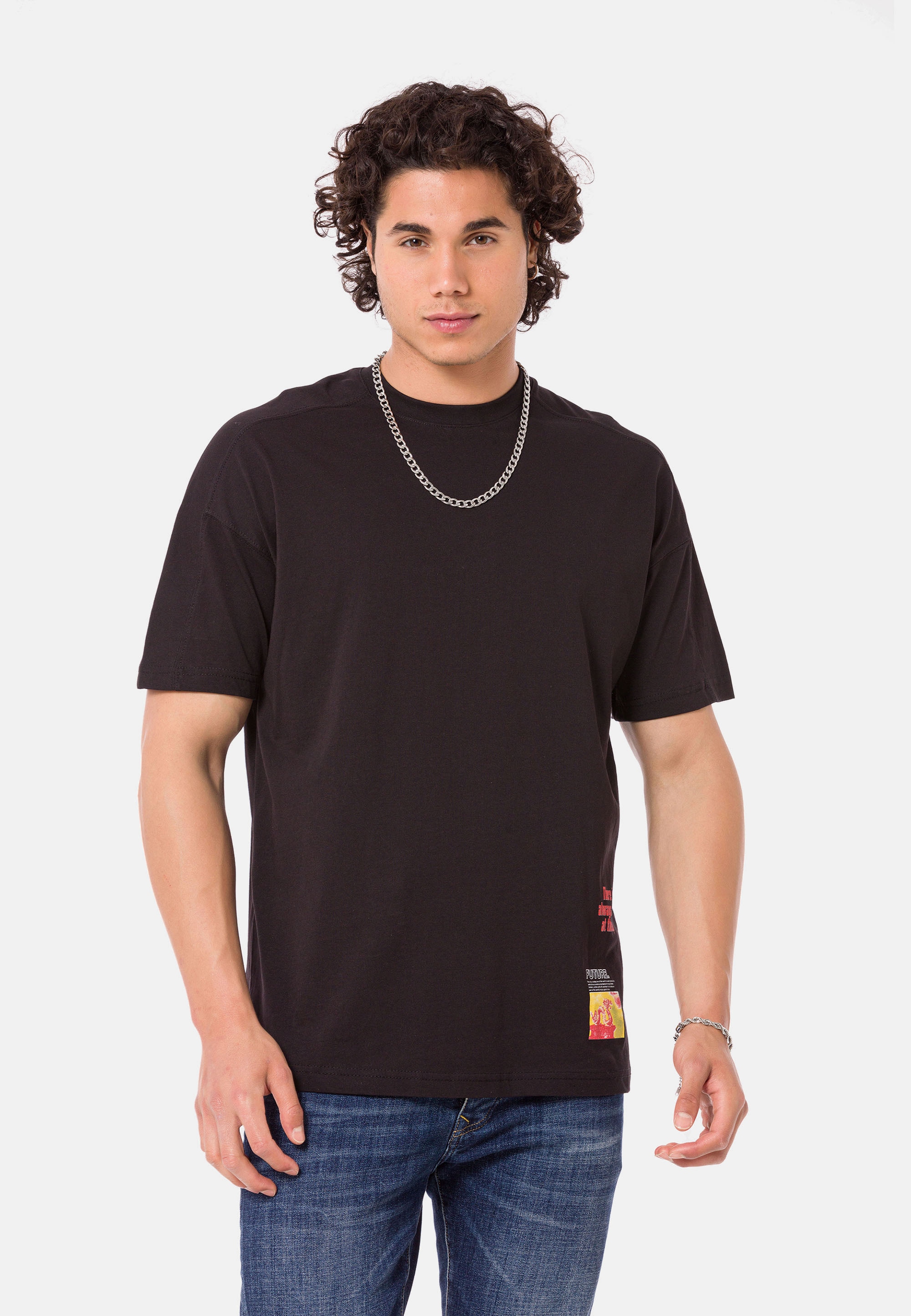T-Shirt »Halesowen«, mit großem Rückenprint