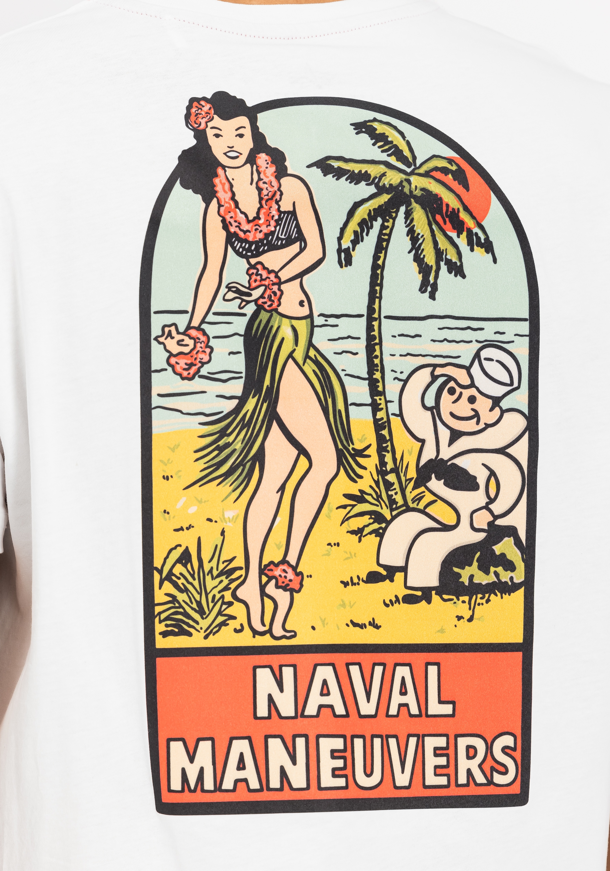 Alpha Industries T-Shirt »Naval Backprint T-Shirt T-Shirt«
