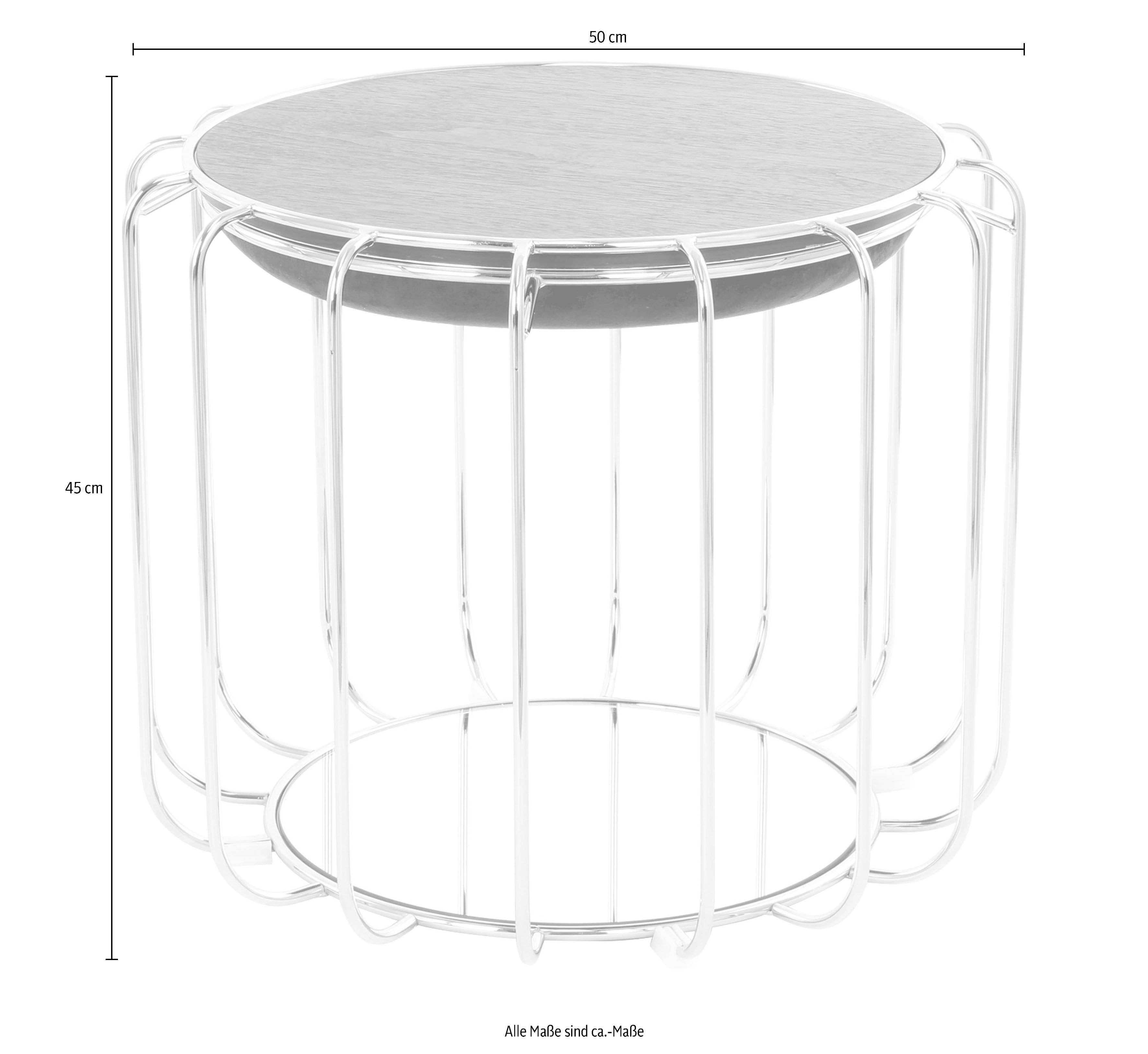 Thumbnail - Kayoom Beistelltisch "Pouf Comfortable 110, abnehmbares und wendbares Oberteil" 1 Stk. tlg. praktisch umzuwandeln in Tis...