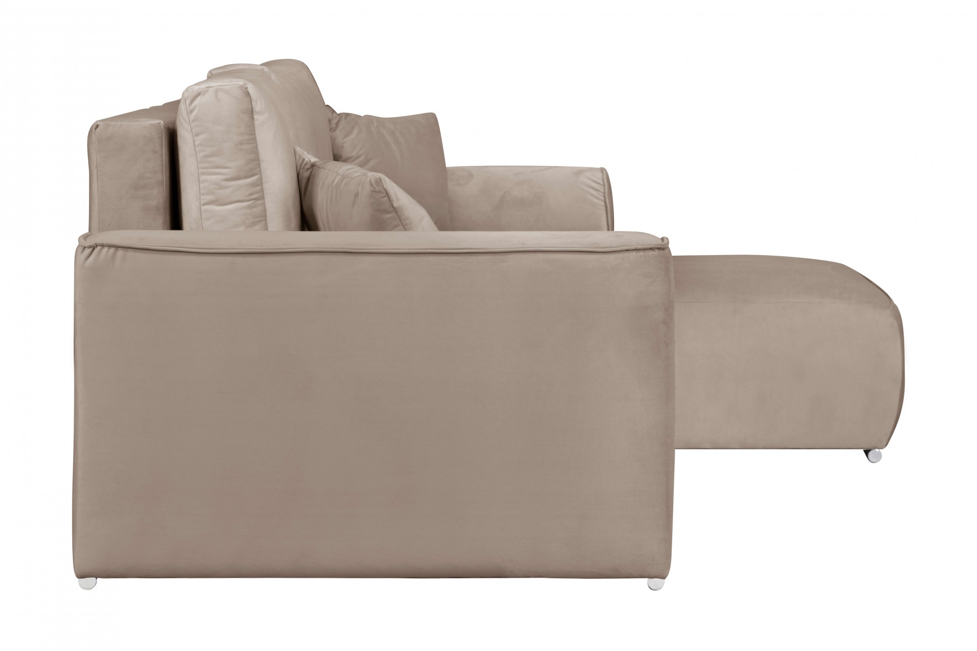 INOSIGN Ecksofa »BEATRICE optionale Schlafsofa mit Bettkasten, B/T/H: 265/170/86 cm«, L-Form, wahlweise auch mit Bettfunktion und Bettkasten