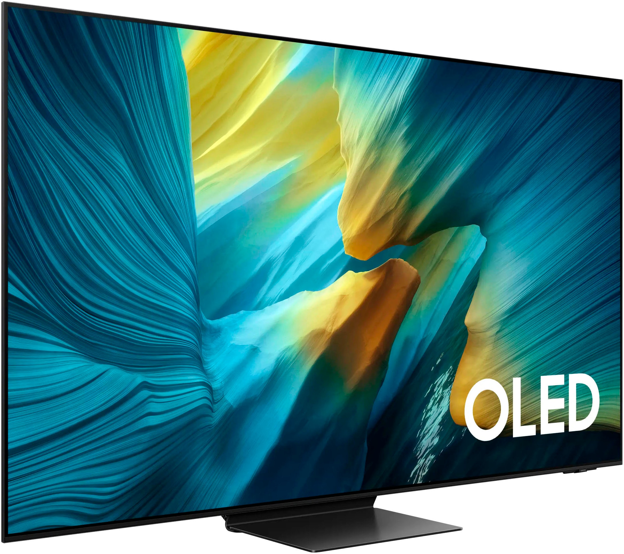 Samsung OLED-Fernseher »GQ55S95FAT«, 4K Ultra HD, Smart-TV, HDR Pro & Glare Free, Dolby Atmos & AI Sound, Gaming Hub, bis zu 165Hz