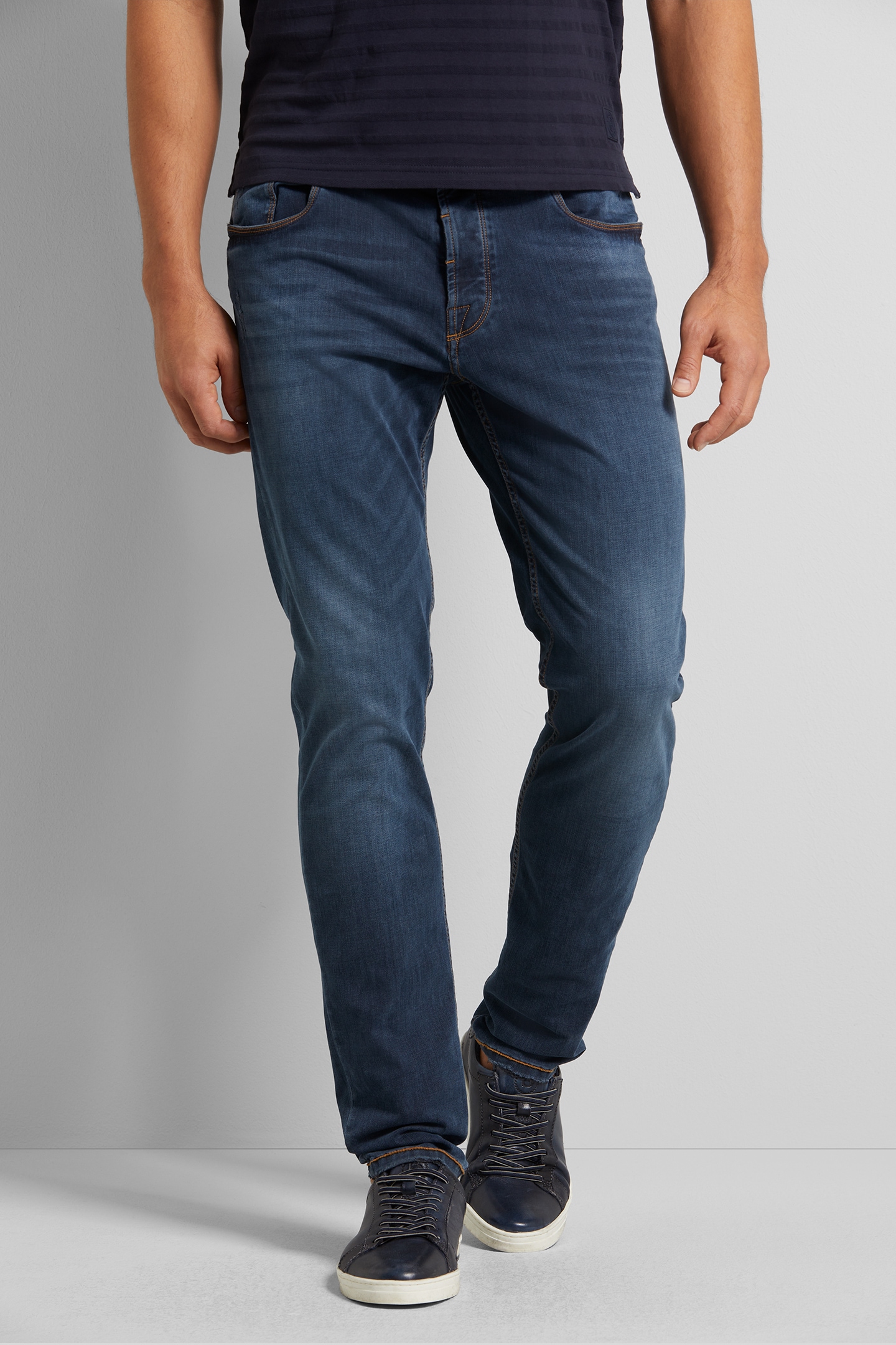 bugatti 5-Pocket-Jeans, aus der Respect Nature Kollektion