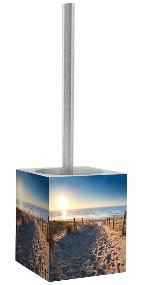 Sanilo Badaccessoire-Set »Düne« WC-Sitz, Badteppich, Stöpsel, Seifenspender und WC-Bürste