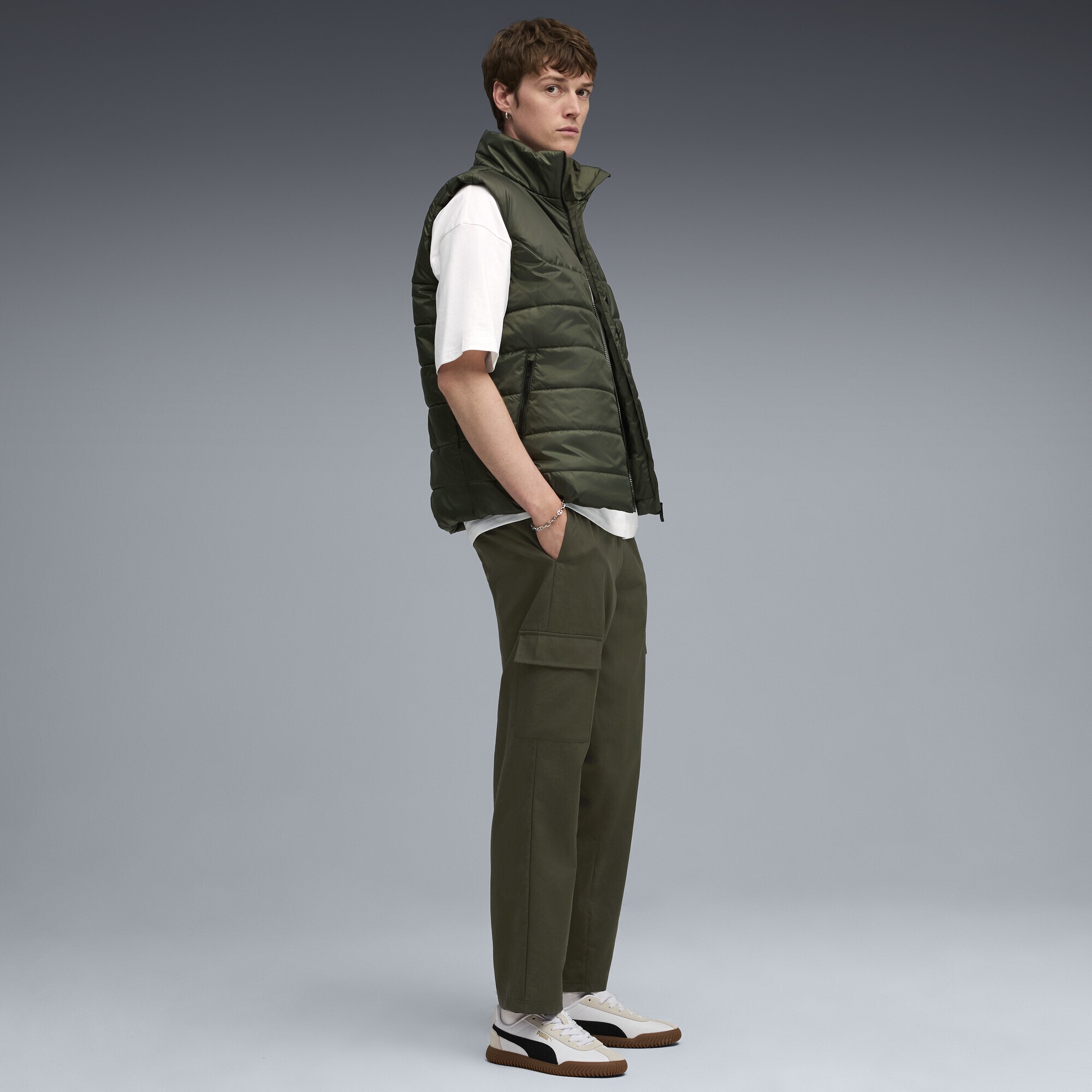 PUMA Sporthose »Essentials No. 1 Logo Gewebte Cargohose Herren«