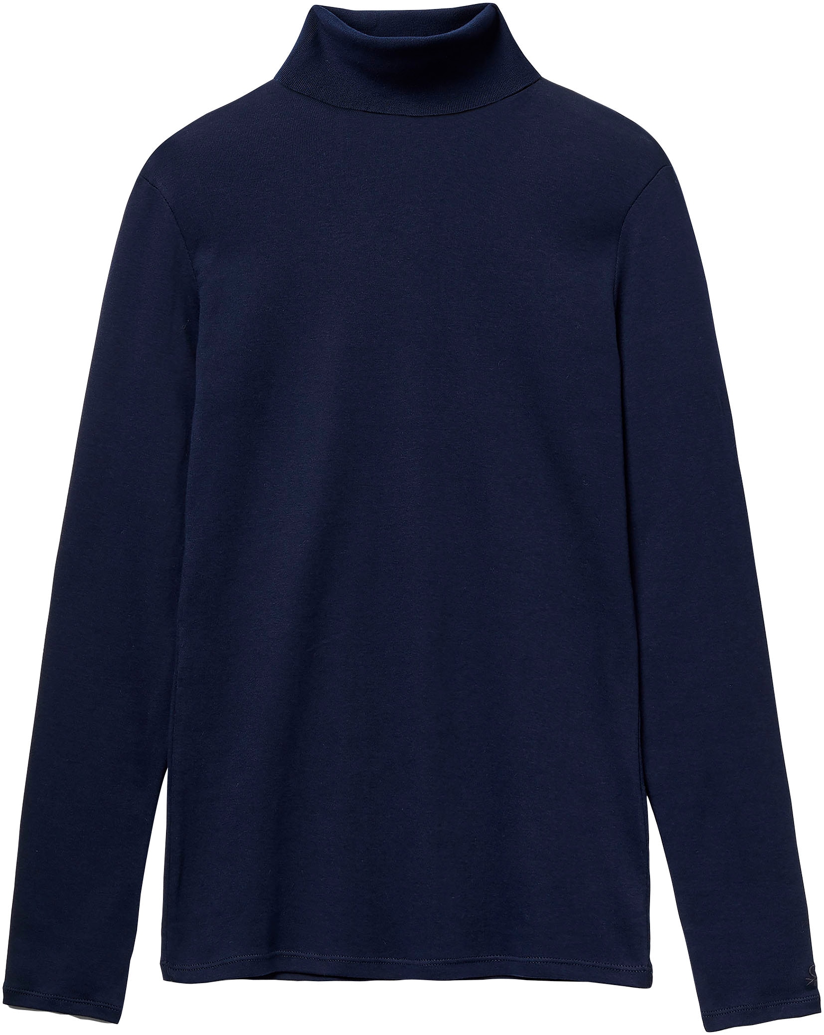 United Colors of Benetton Rollkragenshirt, mit Markenlabel