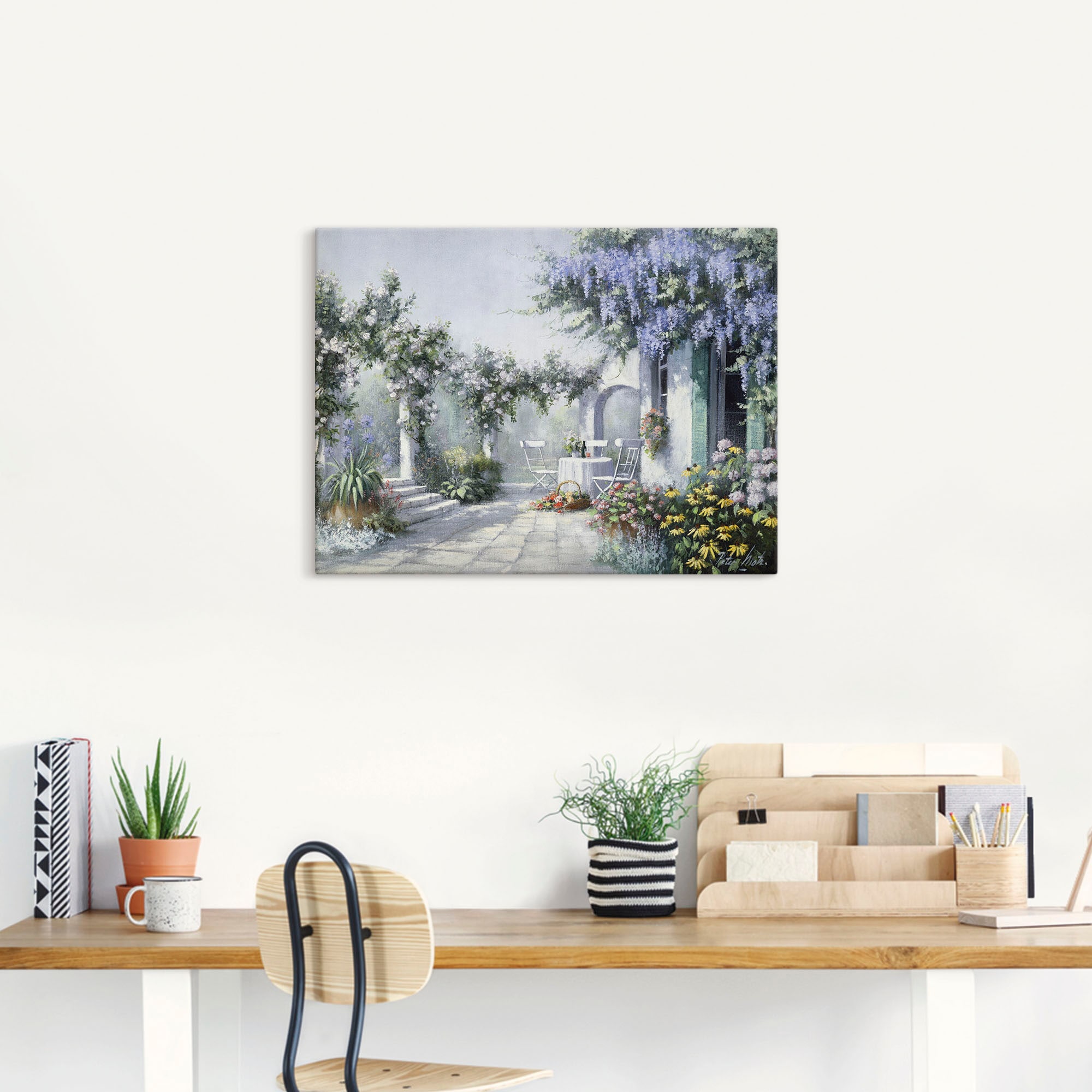 Artland Leinwandbild »Natürliche Magie«, Garten, (1 St.), auf Keilrahmen gespannt