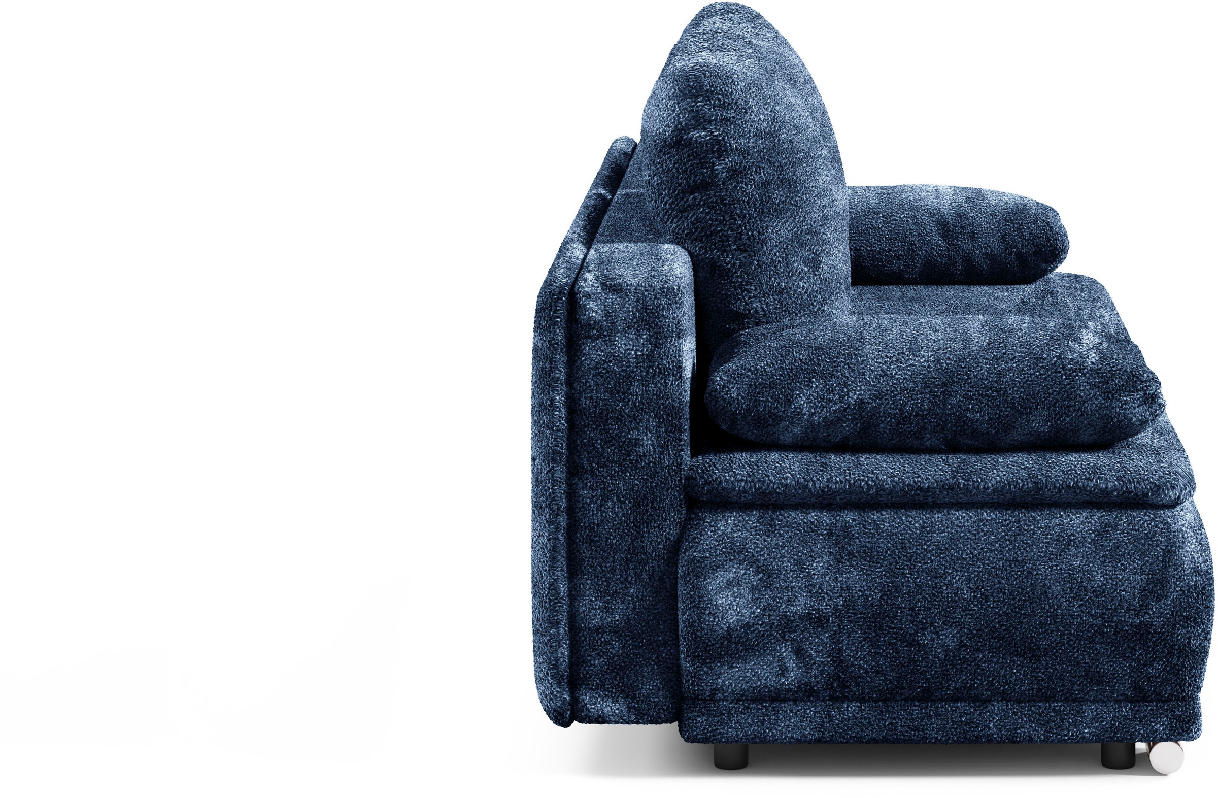 WERK2 Schlafsofa »Biggi, komfortabel und elegant, Breite 206cm,«, 2-Sitzer Sofa & Schlafcouch mit Bettkasten