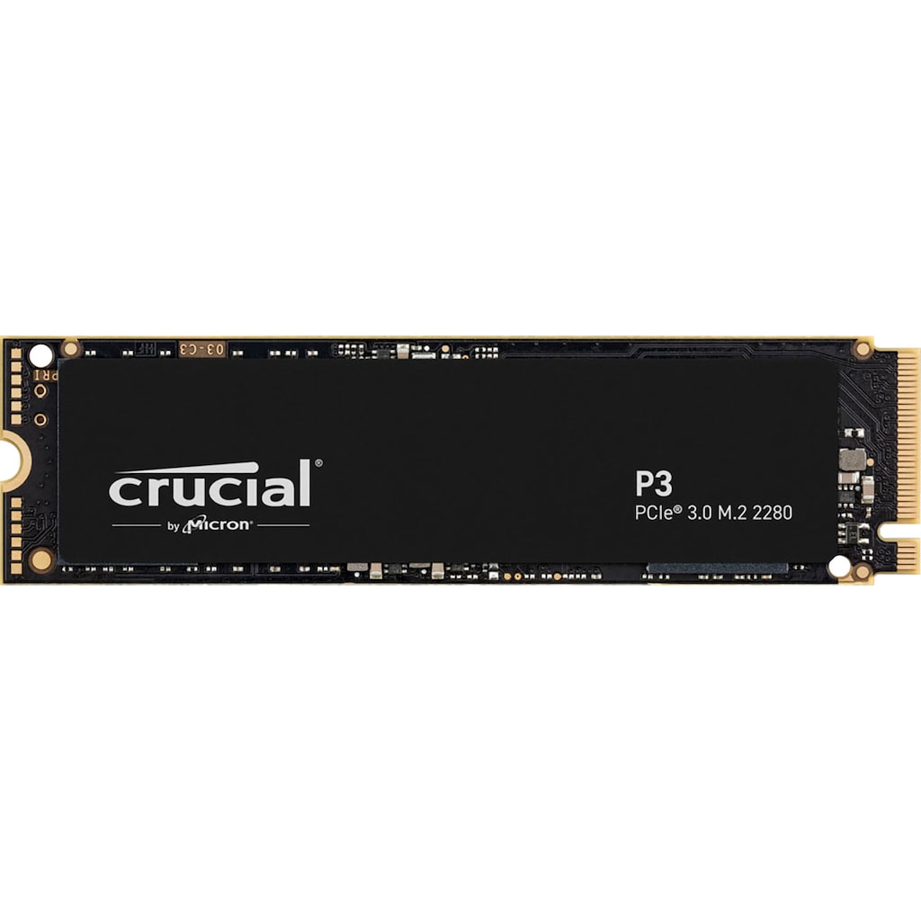 Crucial interne SSD »P3«, Anschluss M.2 PCIe 3.0