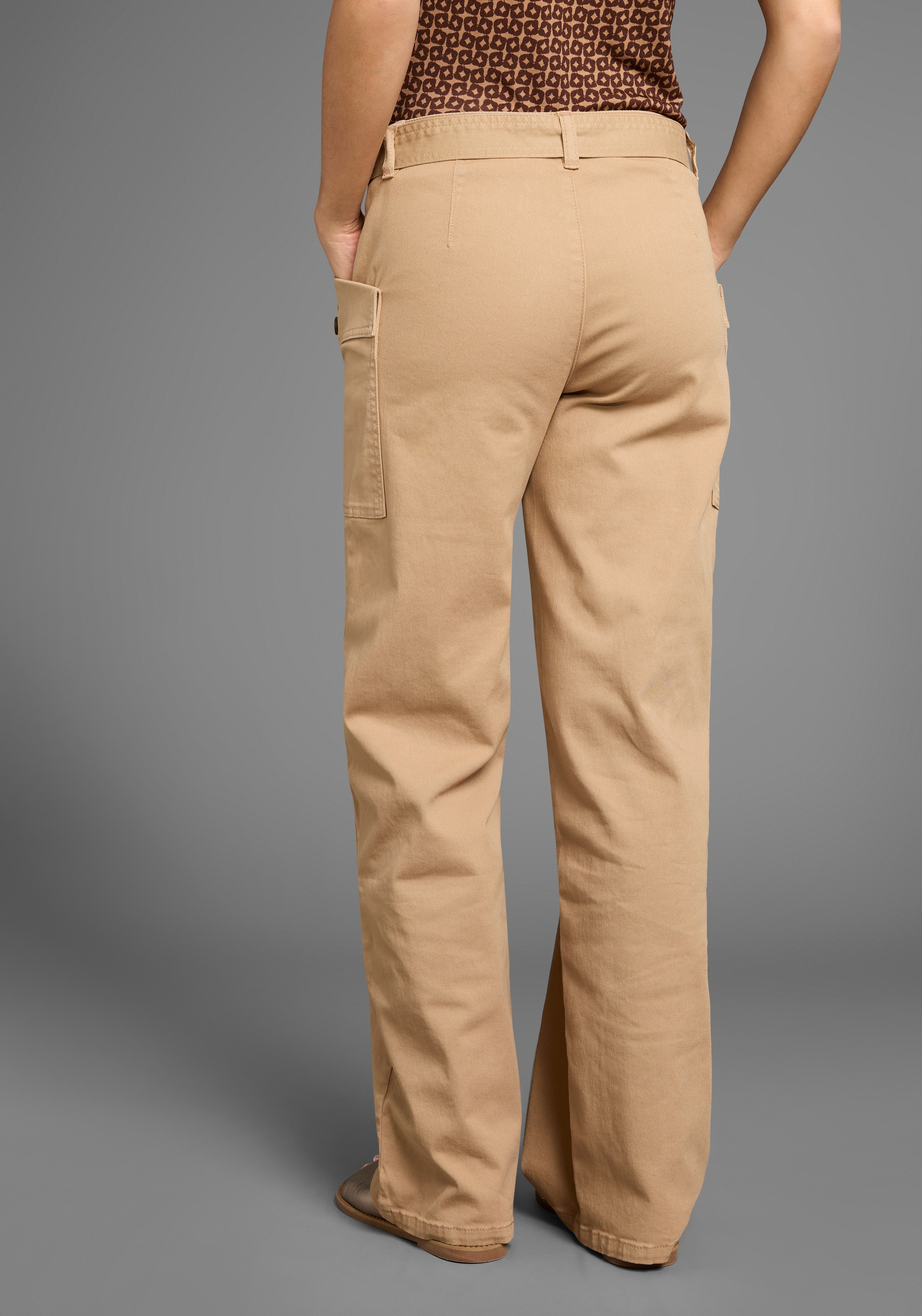 DELMAO Cargohose mit modische großen Eingrifftaschen günstig online kaufen