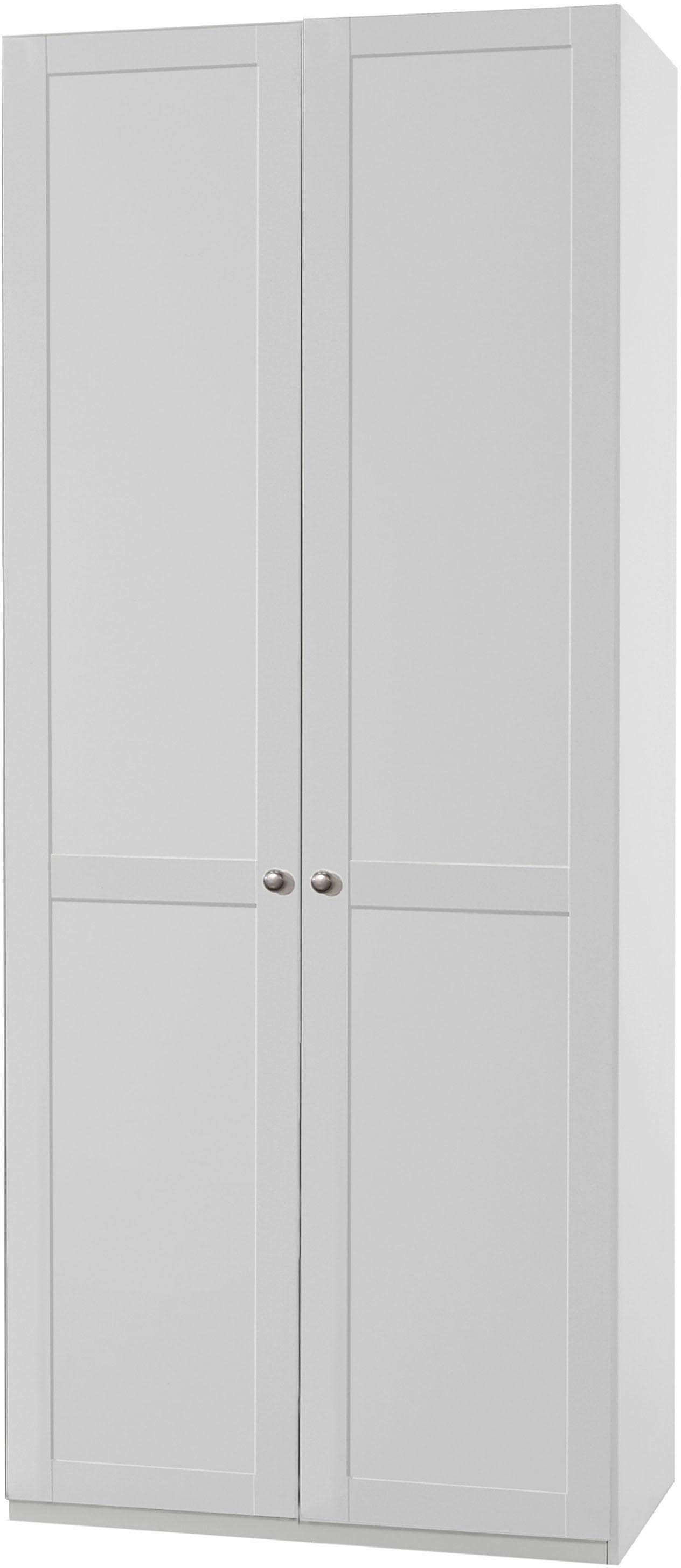 Wimex 1100000002199 "New York, Wäscheschrank, Garderobe, Aufbewahrung" in vielen Breiten, individuelles Stauraumwunder, Höhe 208 oder 236cm