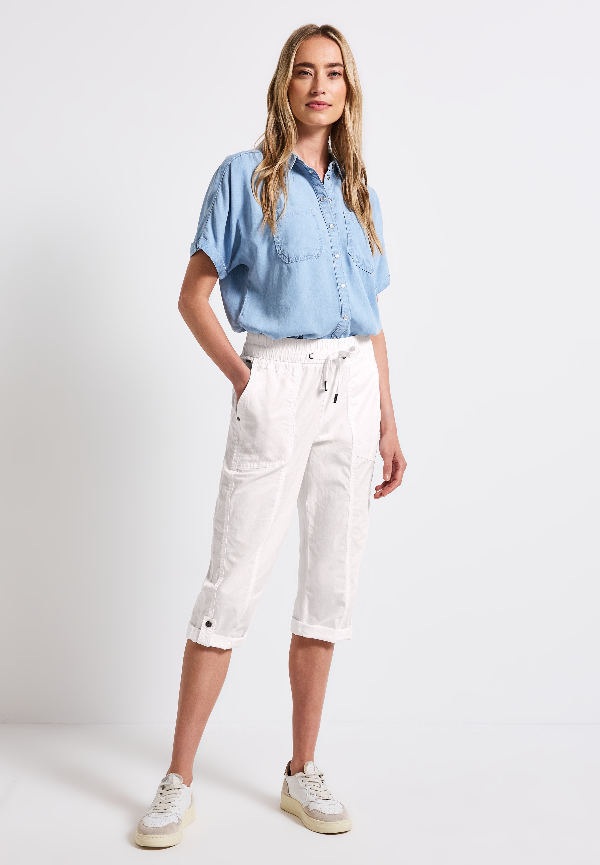 STREET ONE 3/4-Hose, Middle Waist