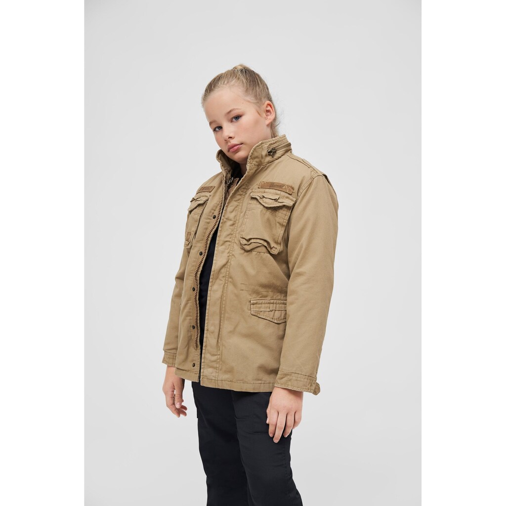 Brandit Parka »Brandit Herren Kids M65 Giant Jacket«, (1 St.), mit Kapuze