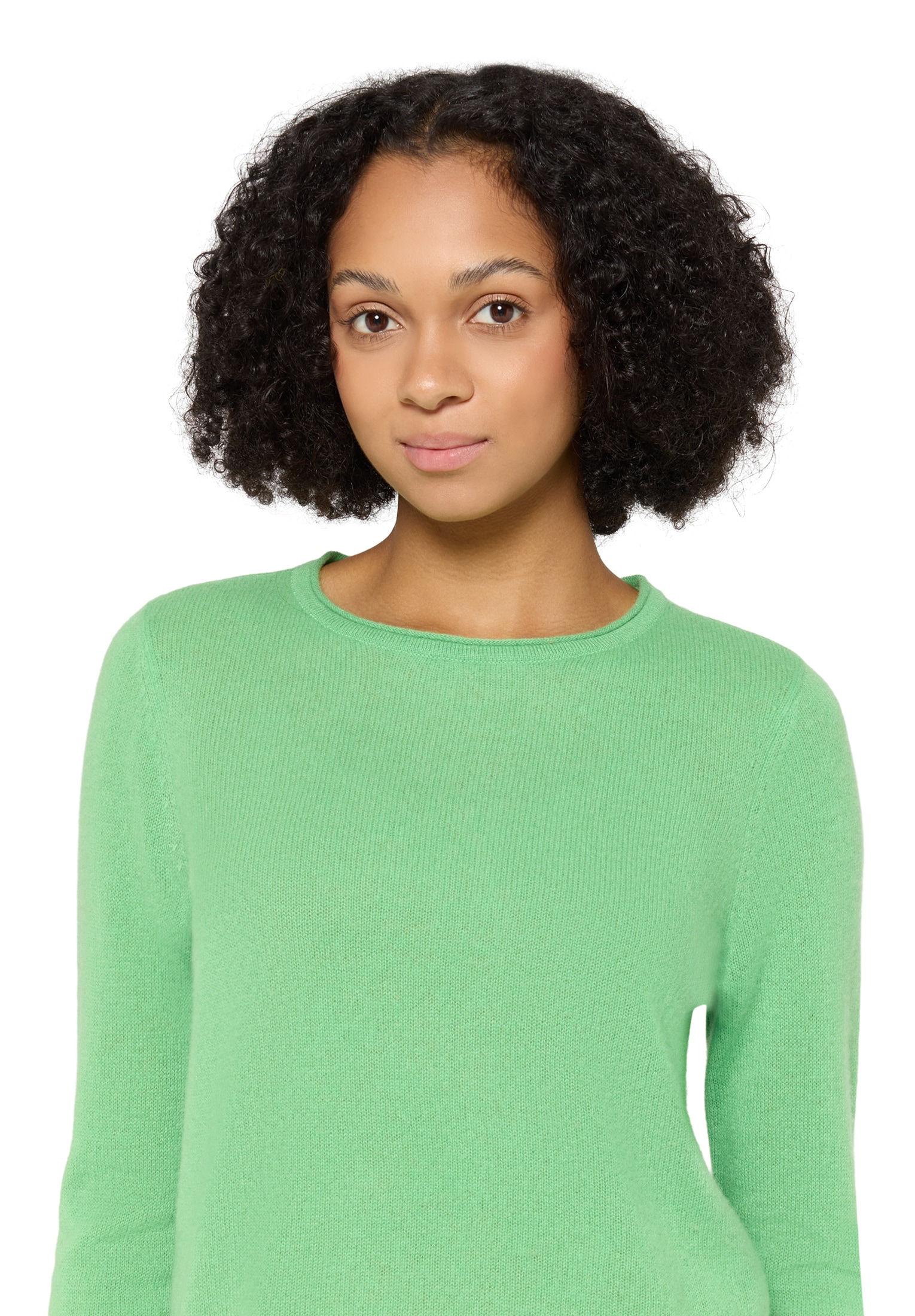 Cartoon Strickpullover »Damen mit Rundhalsausschnitt« 1 tlg.