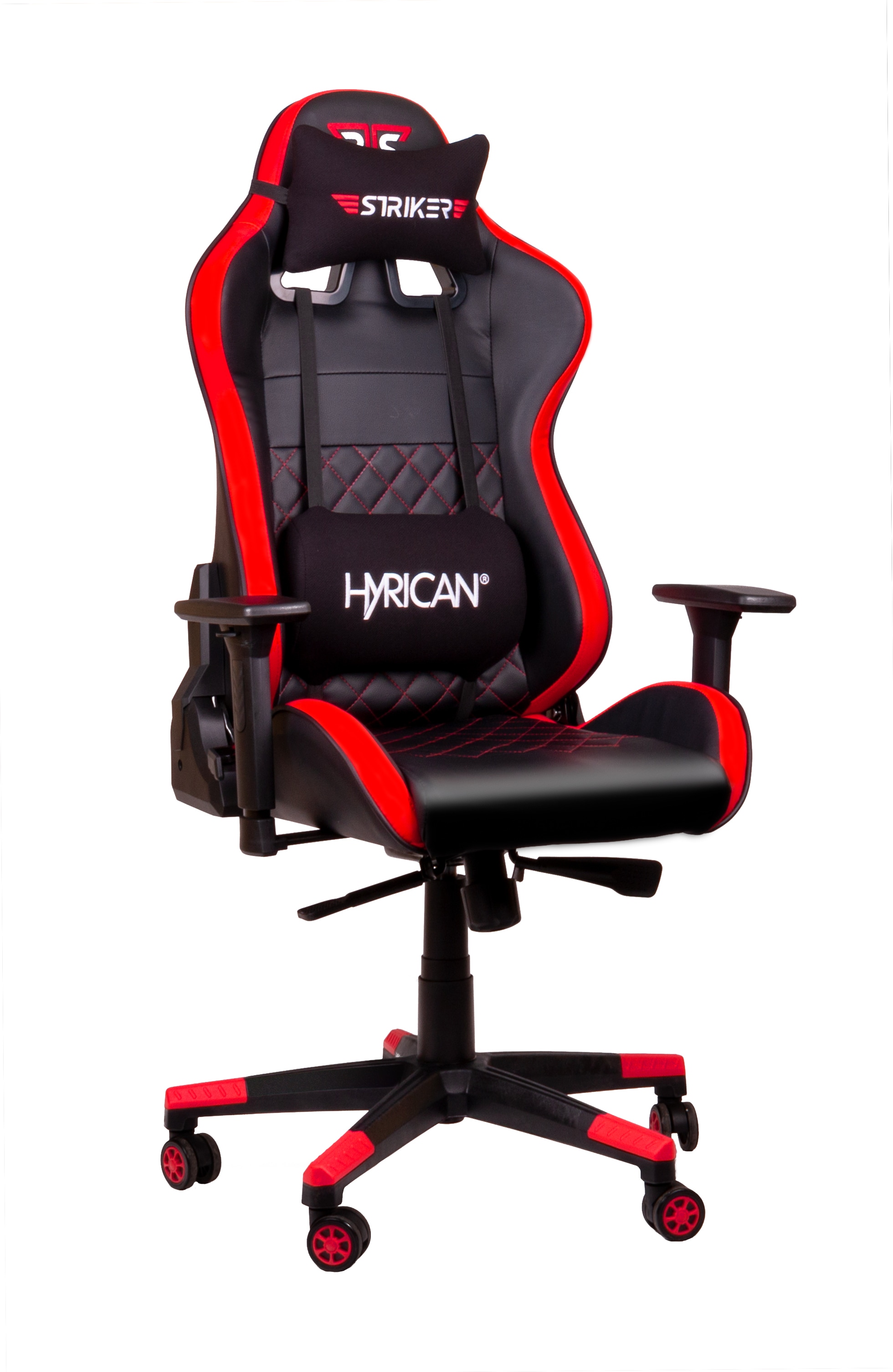 Hyrican Gaming-Stuhl BAUR Kunstleder-Stoff ergonomischer XL\