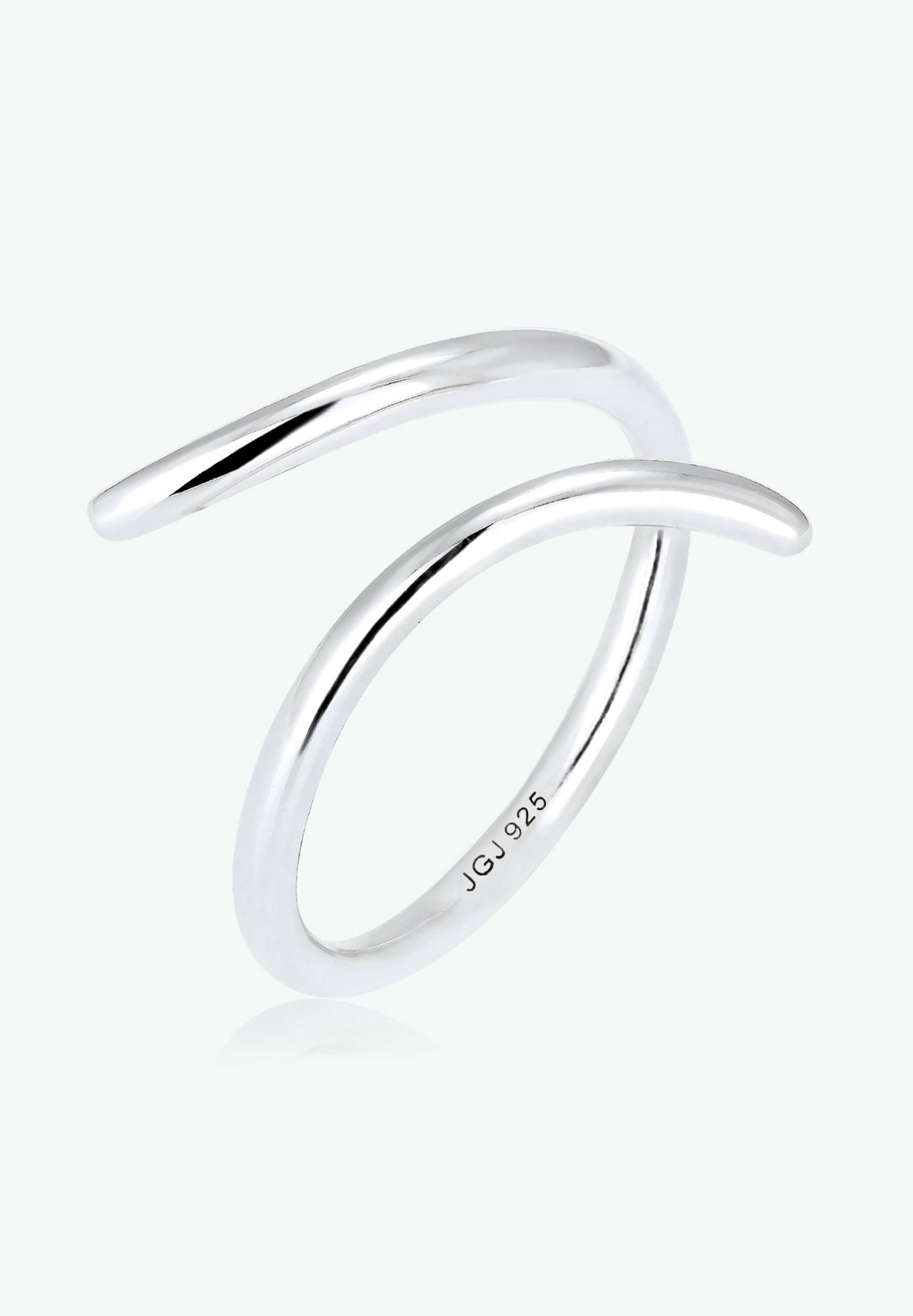 Elli Silberring »Ring Wickelring offen verstellbar Statement 925 Silber«