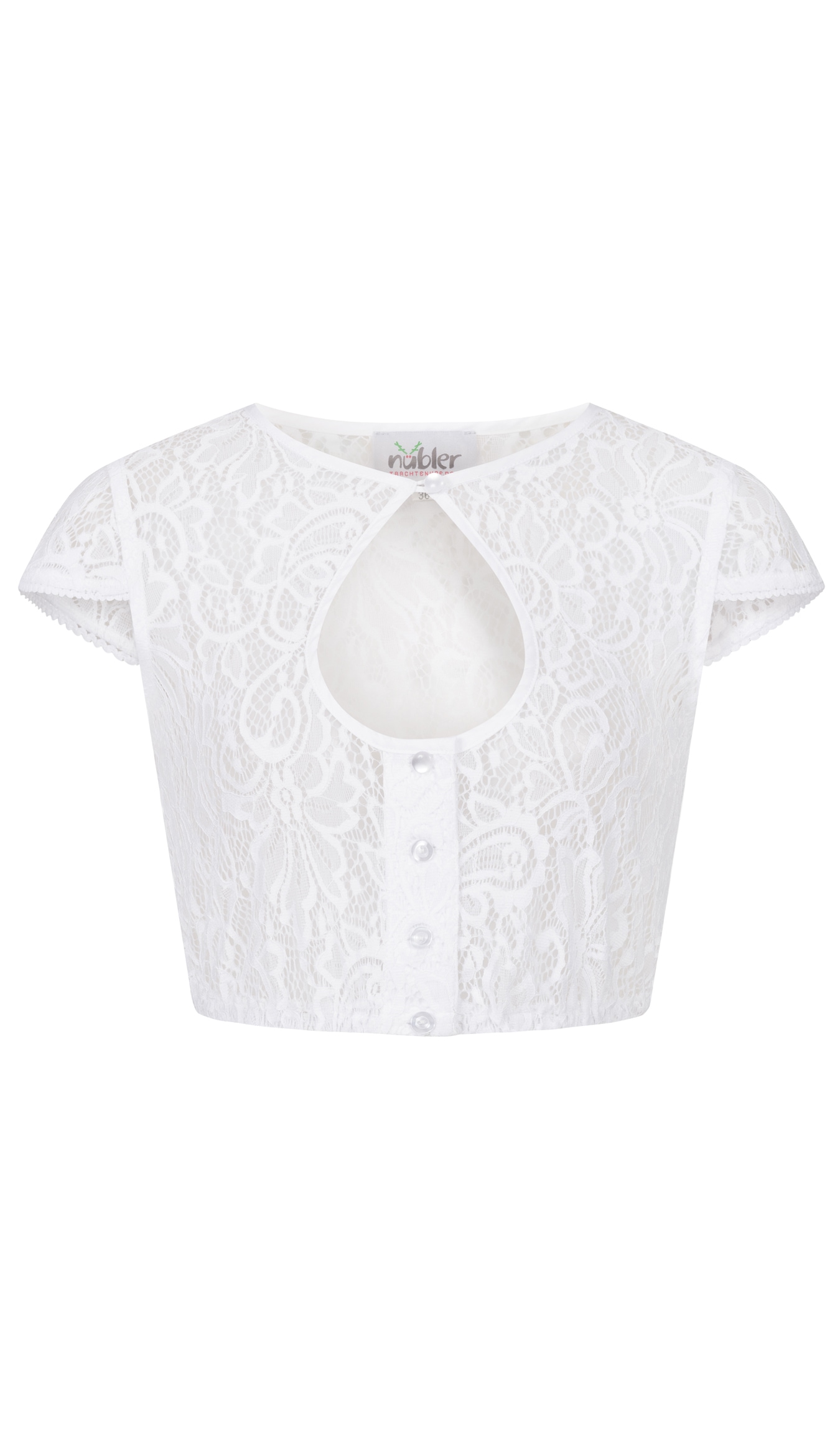 Nübler Dirndlbluse "Dirndlbluse kurzarm Tara" günstig online kaufen