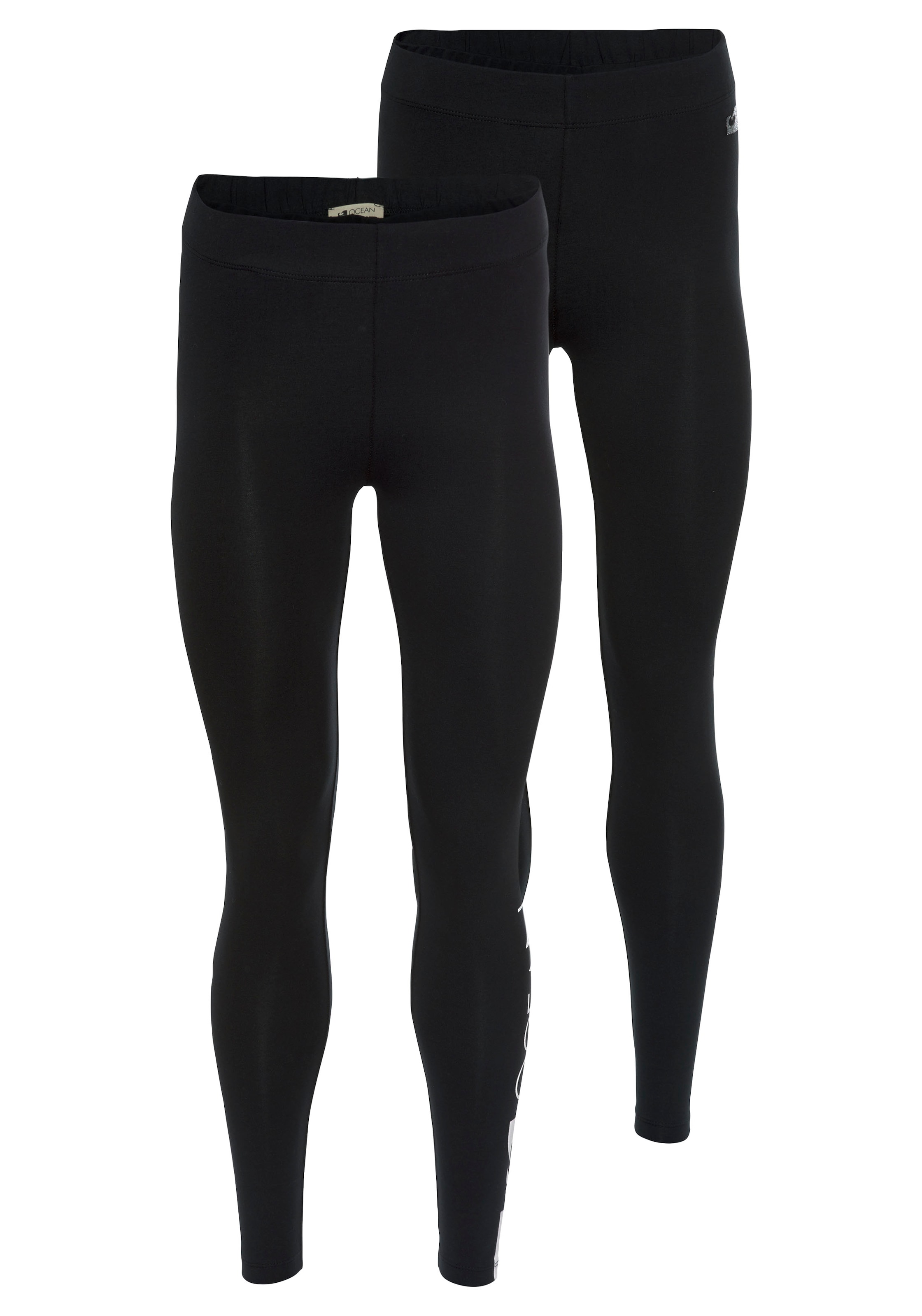 Ocean Sportswear Leggings mit Kontraststreifen und Logodruck günstig online kaufen