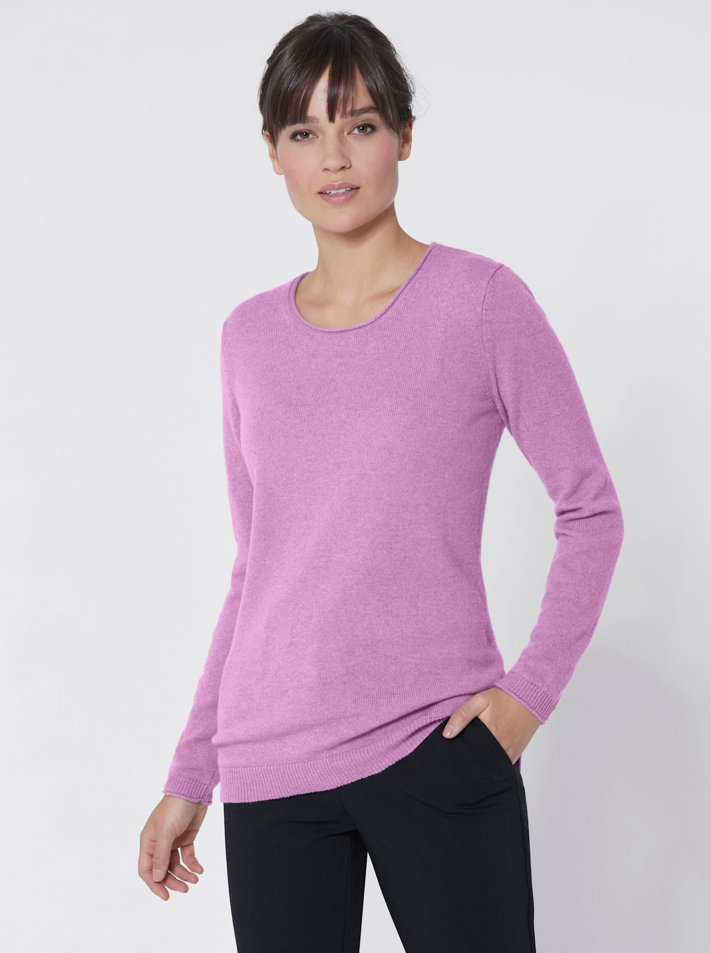 Alessa W. Kaschmirpullover "Kaschmir-Pullover" günstig online kaufen