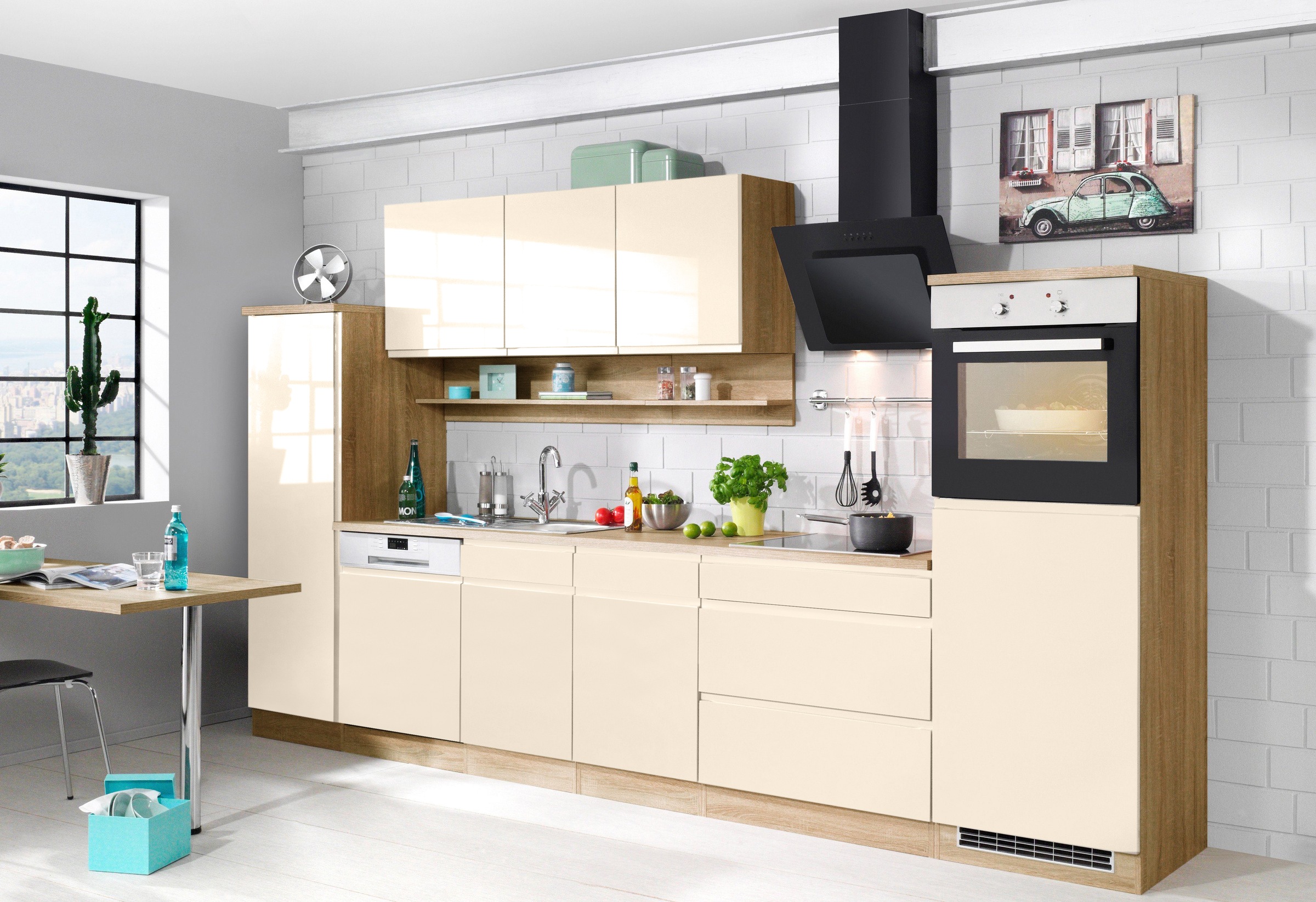 HELD MÖBEL Spülenschrank "Virginia", 110 cm breit, inklusive Einbauspüle günstig online kaufen