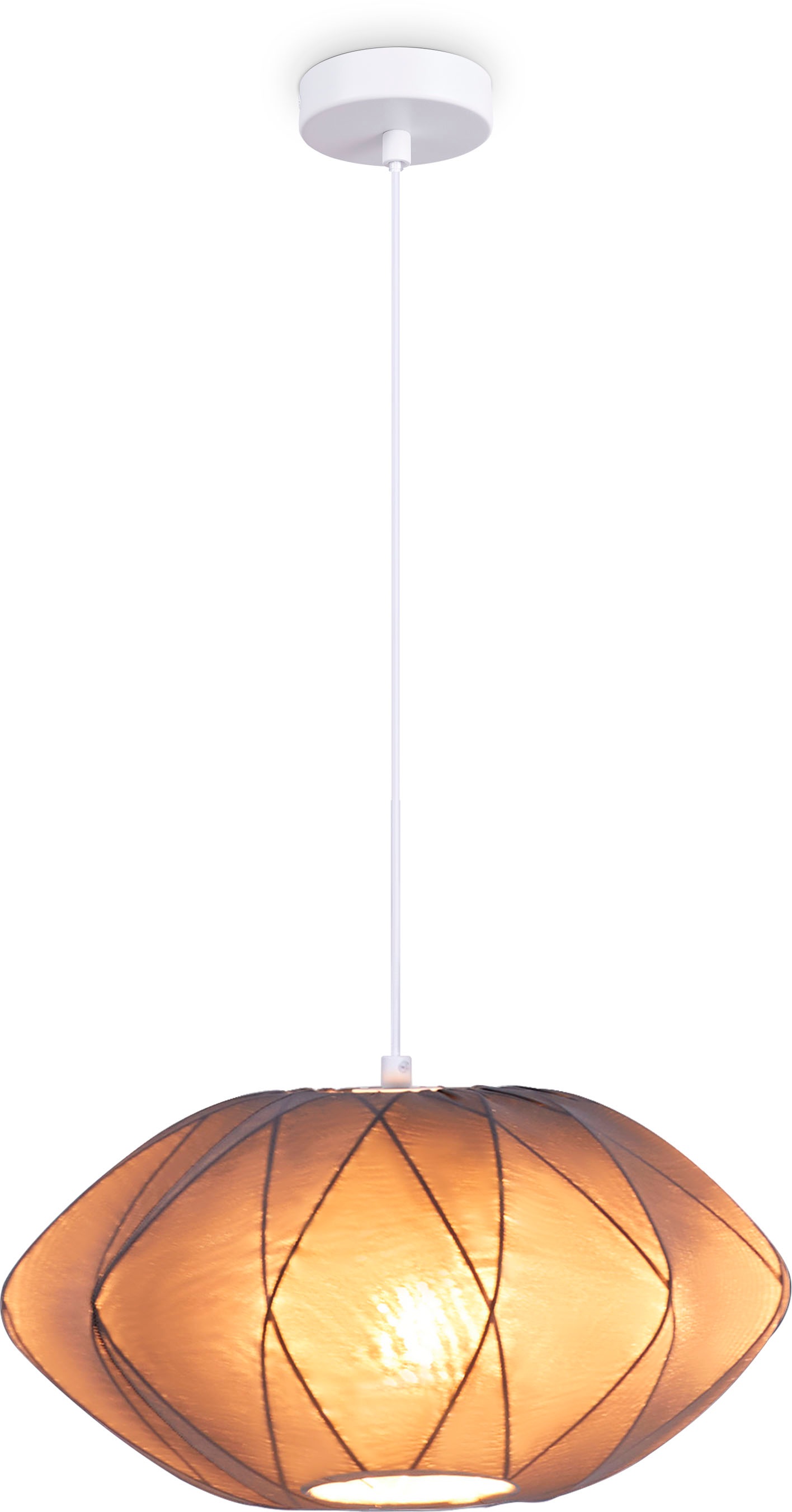 Paco Home Pendelleuchte »HUGO PD1«, 1 flammig, Leuchtmittel E27 | ohne Leuchtmittel