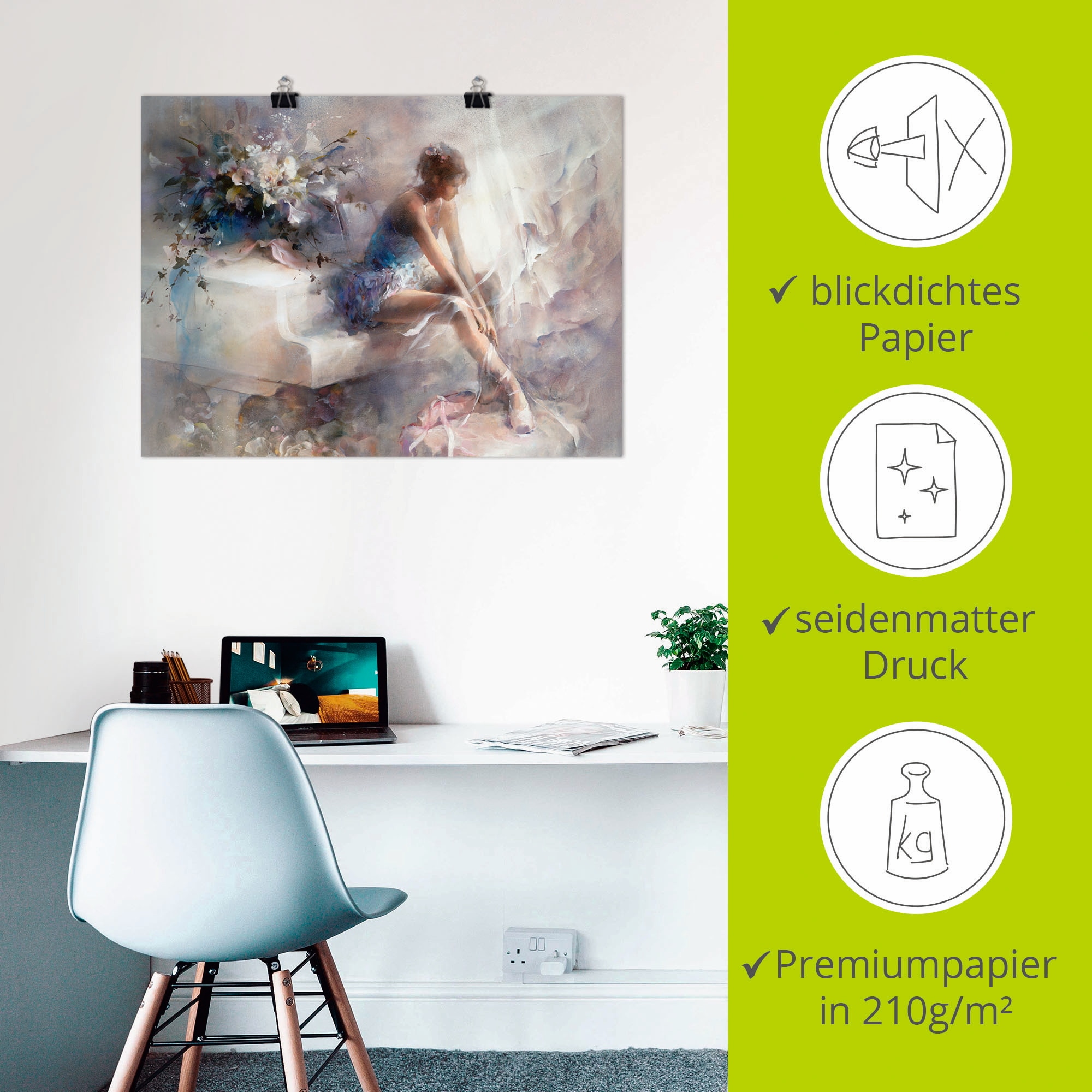 Artland »Melodien« Sport 1 Stk. tlg. als Leinwandbild, Poster in verschied. Größen