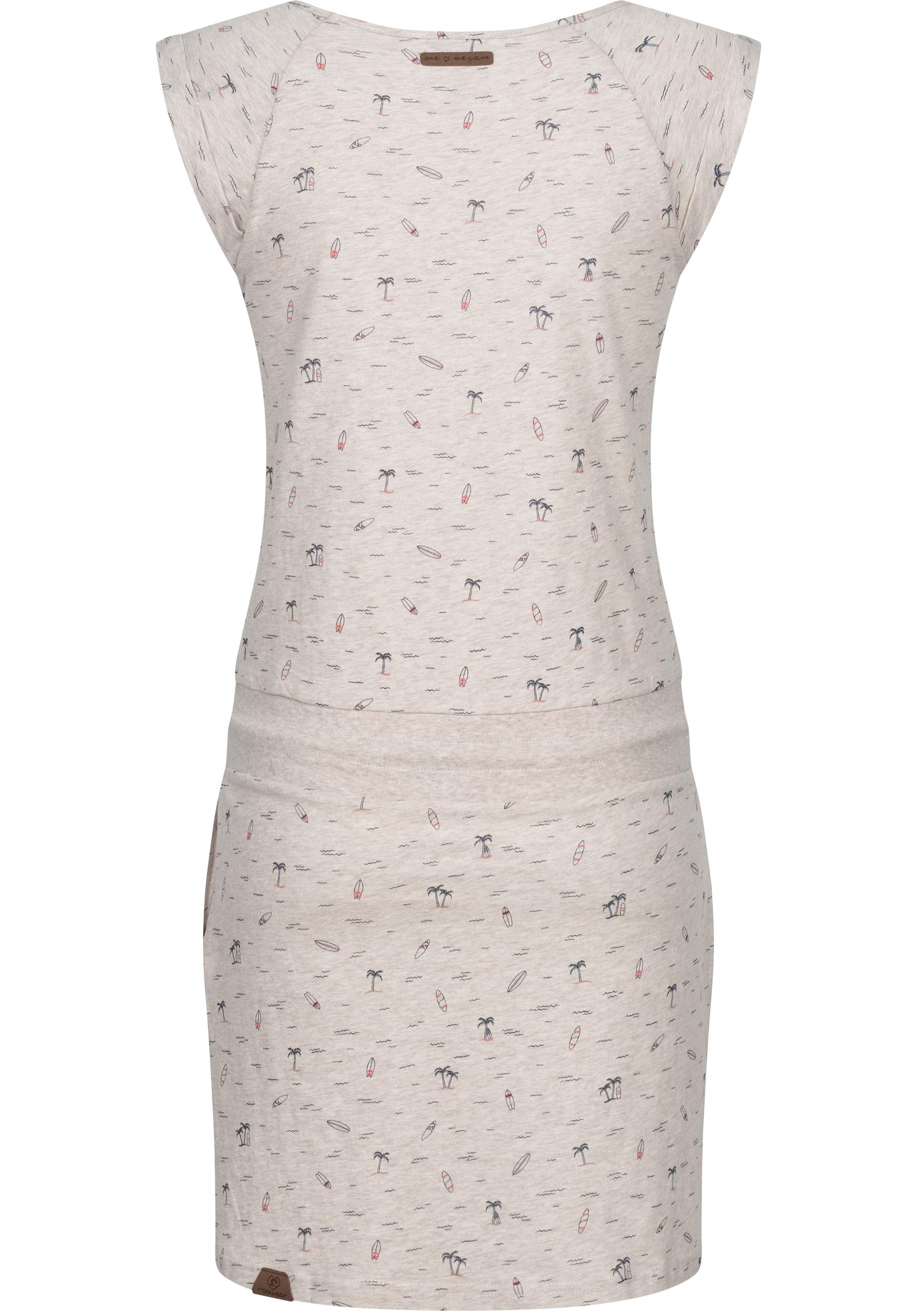 Thumbnail - Ragwear Sommerkleid "Penelope" Eingrifftaschen leichtes Baumwoll Kleid mit Print