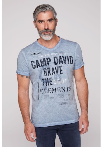 CAMP DAVID V-Shirt, aus Bio-Baumwolle kaufen