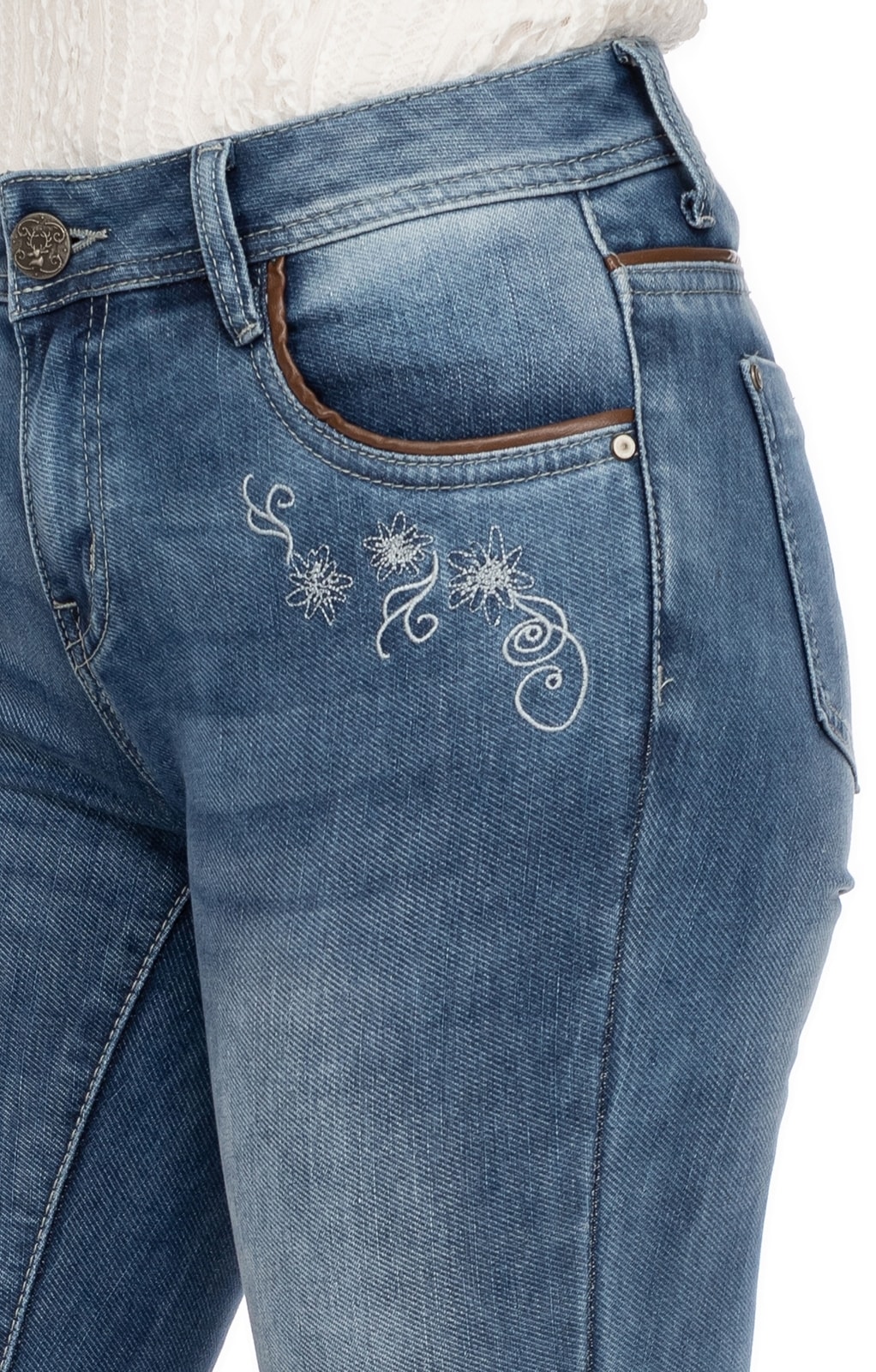Hangowear Trachtenhose »Jeanshose WENCKE«