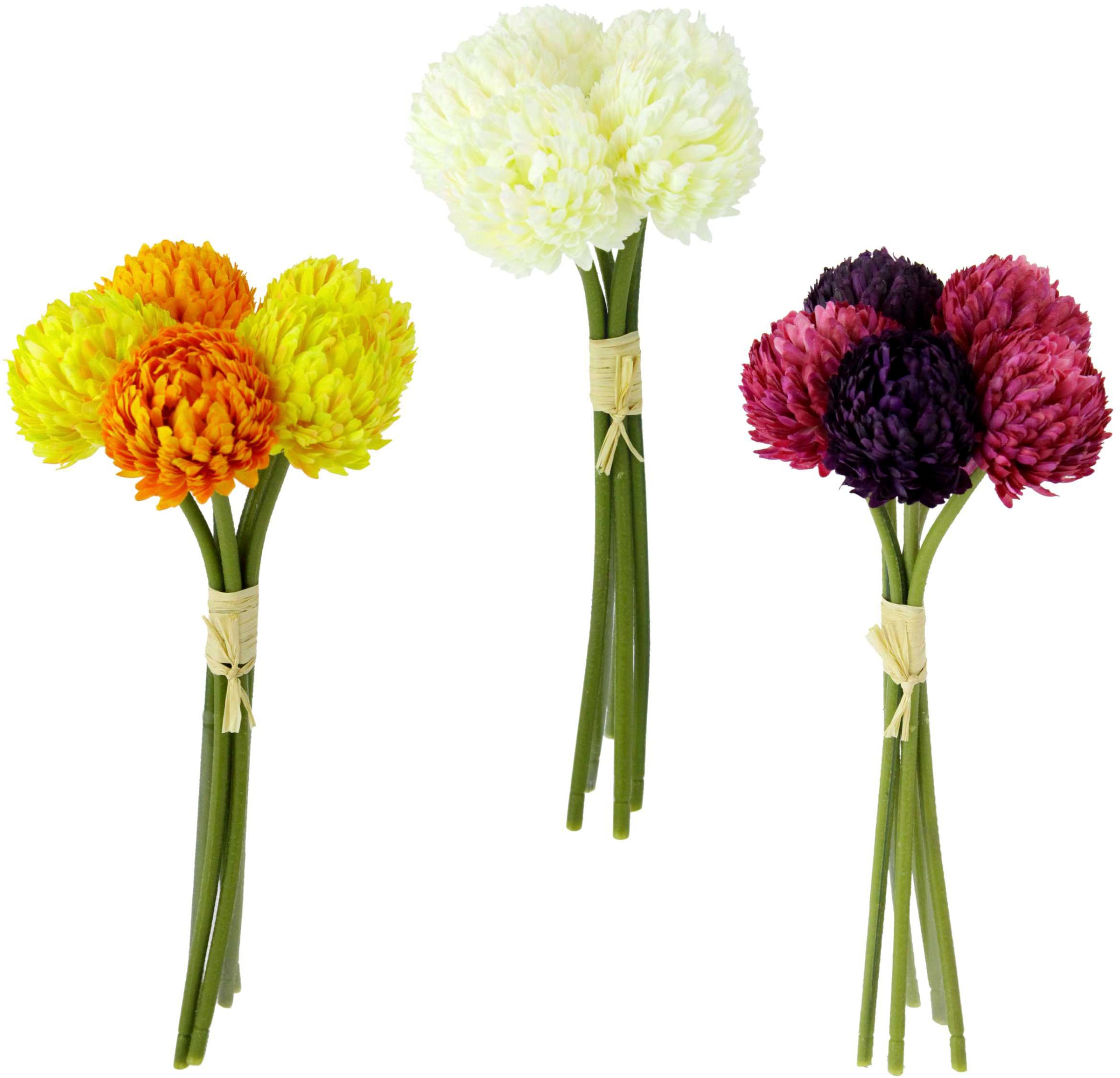 I.GE.A. Blumenstrauß »Chrysanthemen«, Kunstblumen