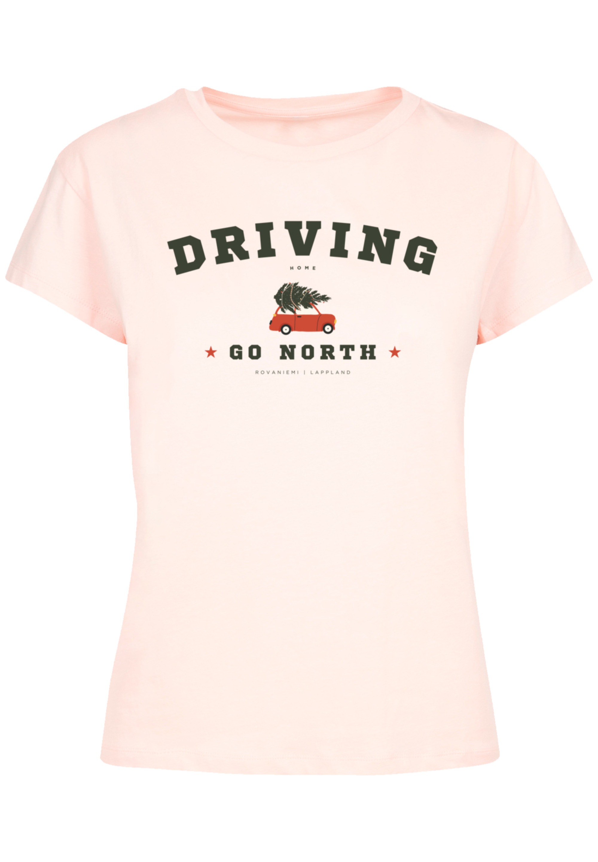 F4NT4STIC T-Shirt »Driving Home Weihnachten«, Weihnachten, Geschenk, Logo