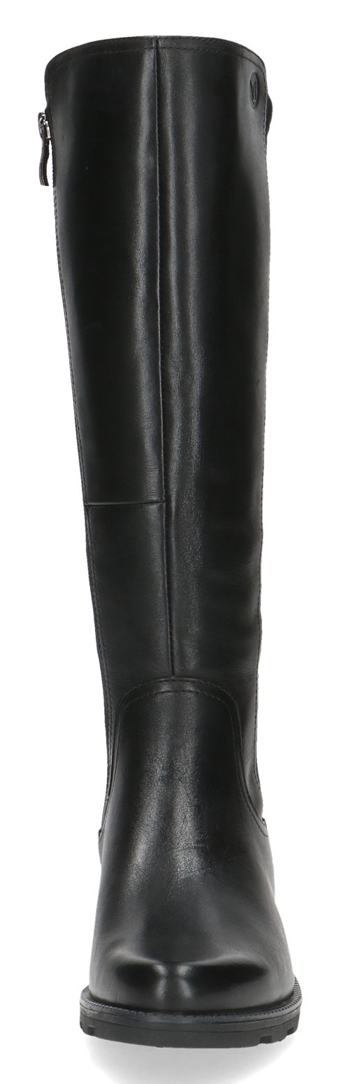 Caprice Stiefel, Blockabsatz, Langschaftstiefel, Businessstiefel mit Reißverschluss