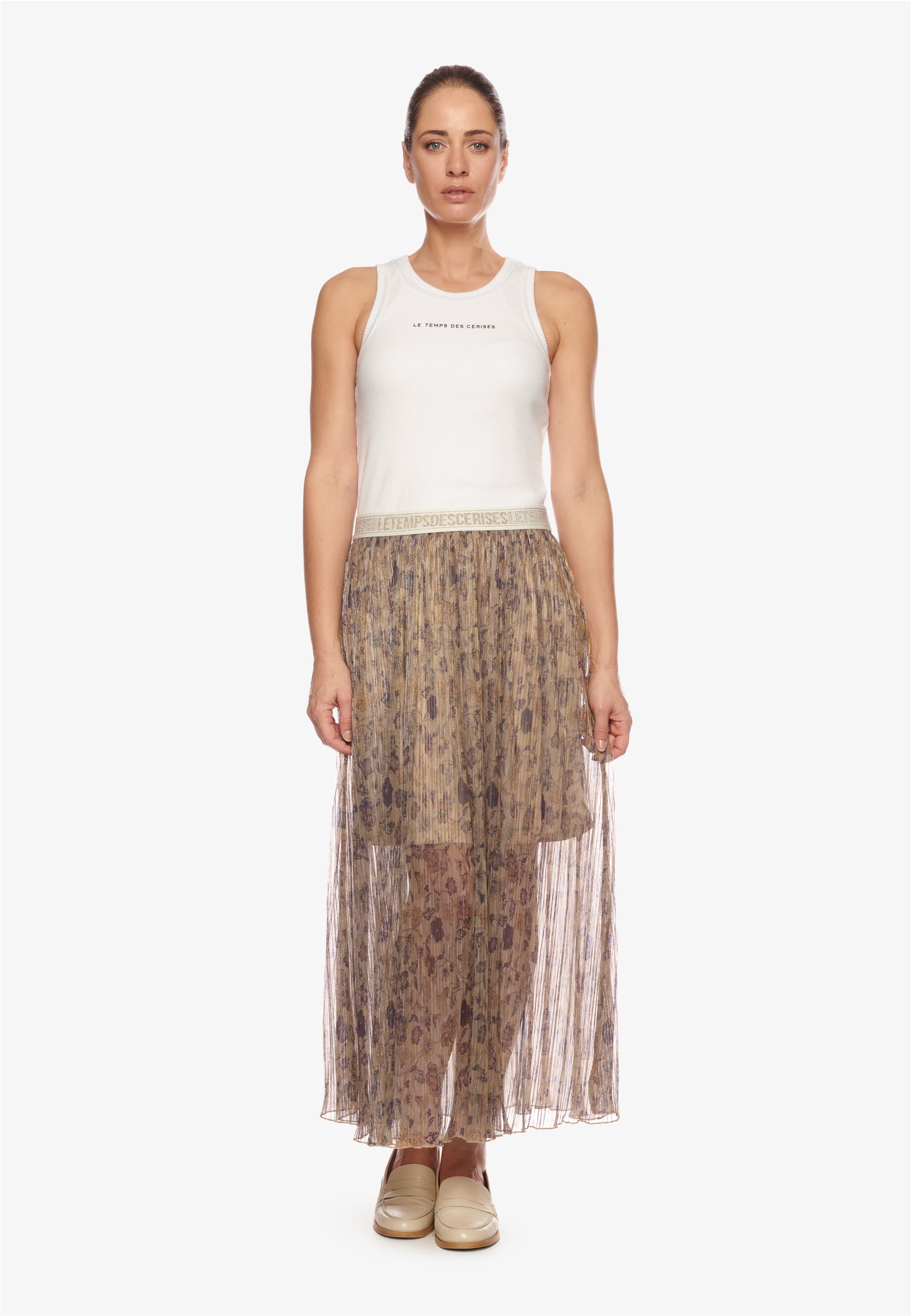 Le Temps Des Cerises Sommerrock »PANTALON FEMME DYLI 3«, Aus durchscheinendem Material