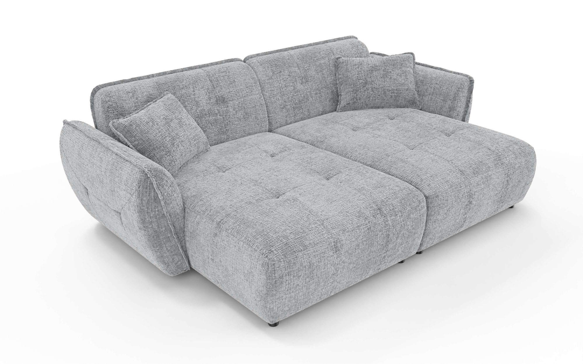 Home affaire Big-Sofa "MIRELDA Design-Sofa mit Steppungen, extra tief, Brei günstig online kaufen
