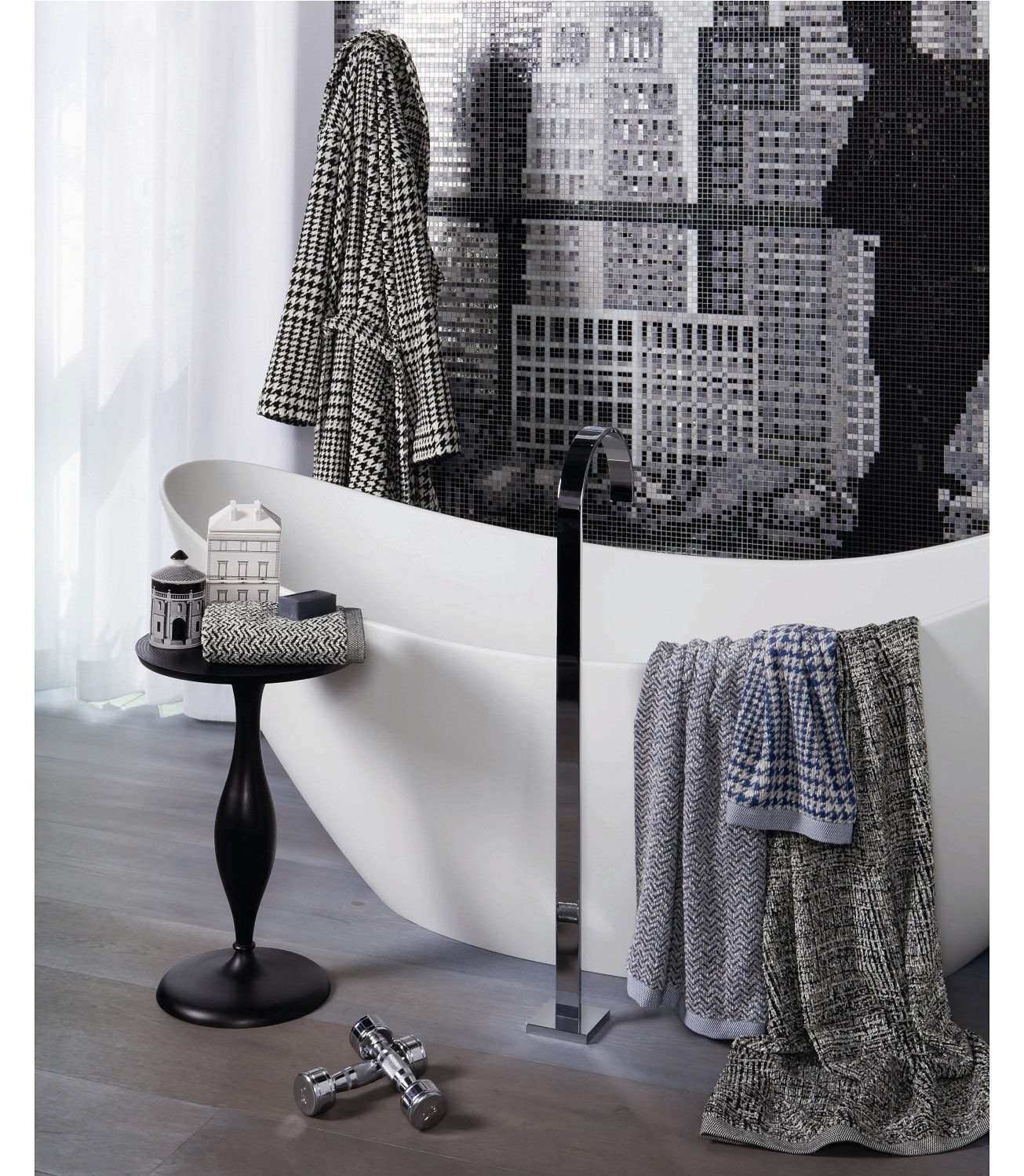 Möve Handtücher »Brooklyn«, (1 St., Handtuch 50 x 100 cm), mit Zick-Zack-Muster, Made in Germany