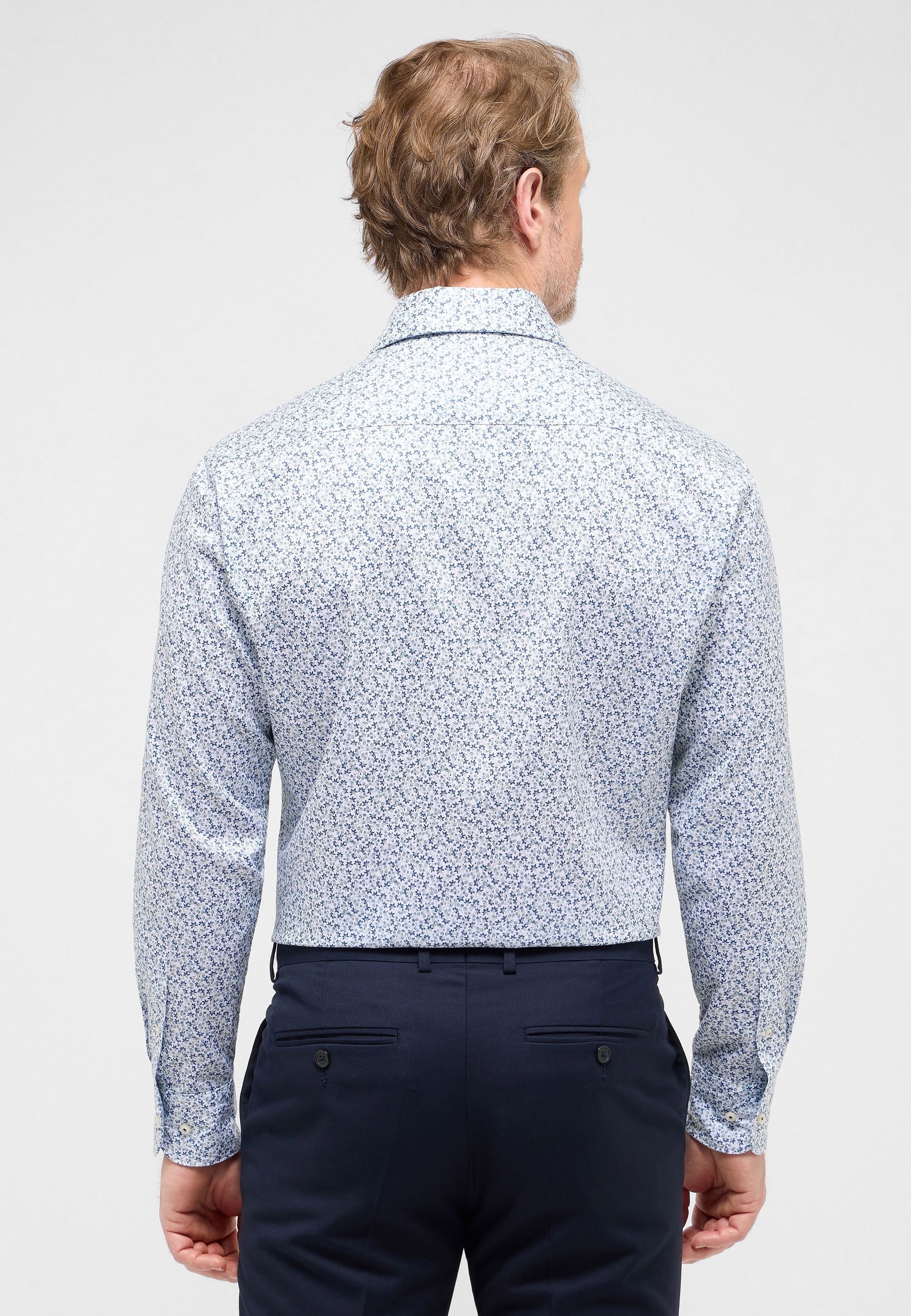 Eterna Langarmhemd »MODERN FIT«, EASY IRON (bügelleicht)
