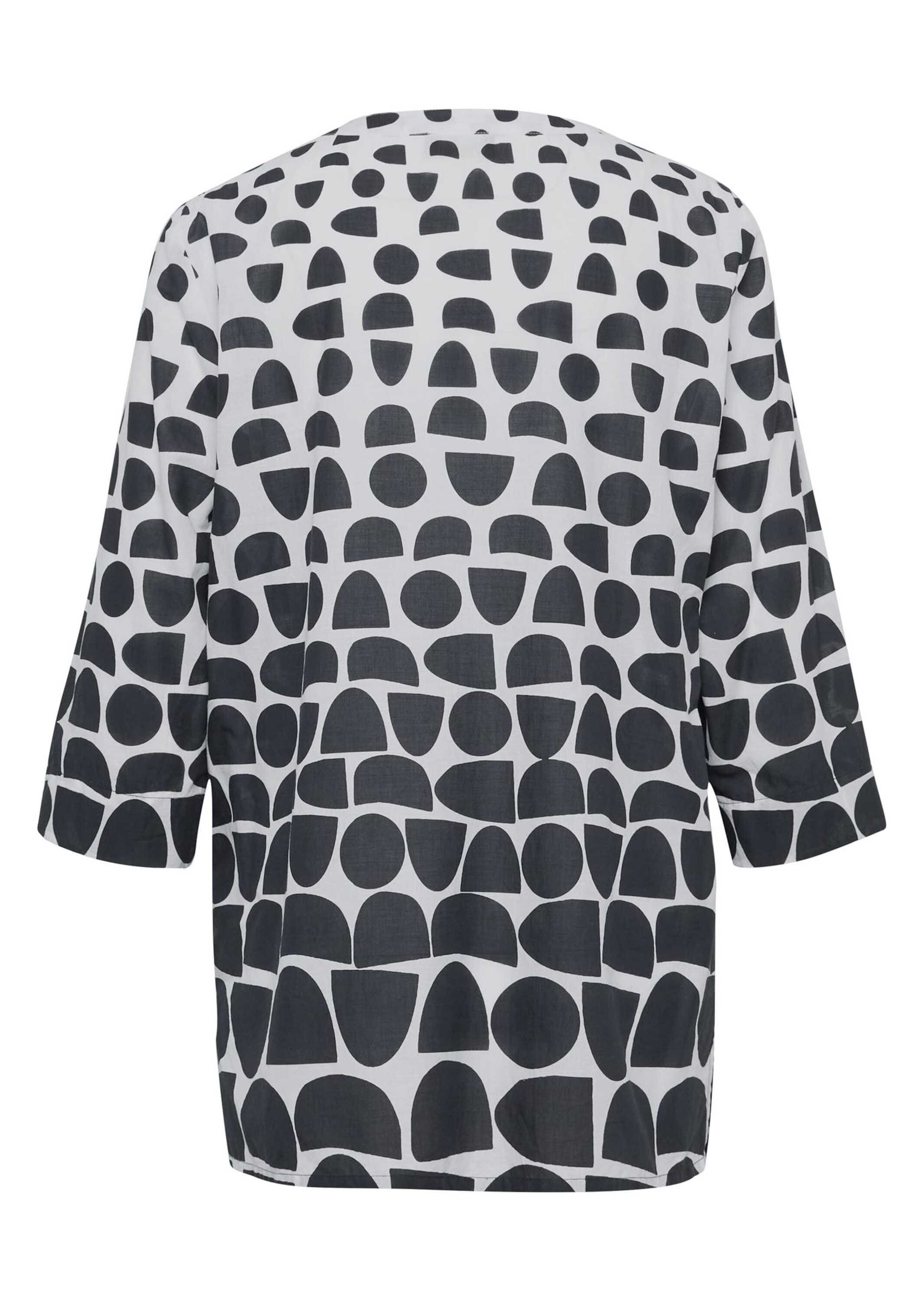 GOLDNER Druckbluse »Druckbluse Druckbluse aus reiner Baumwolle«
