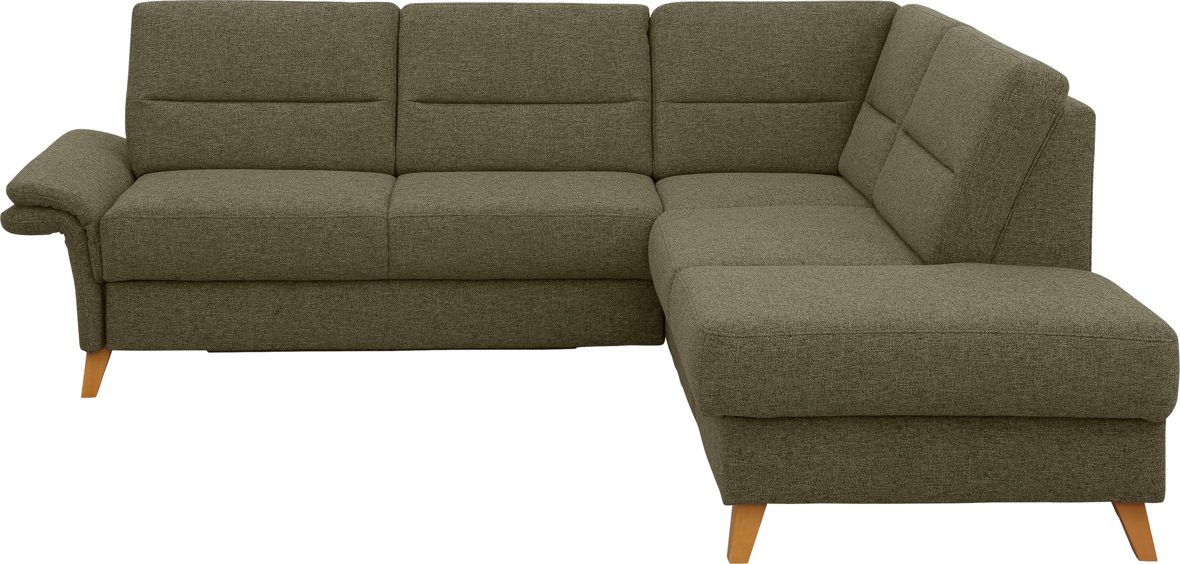 Home affaire Ecksofa "Westerland L-Form" Federkern-Polsterung, wahlweise mi günstig online kaufen