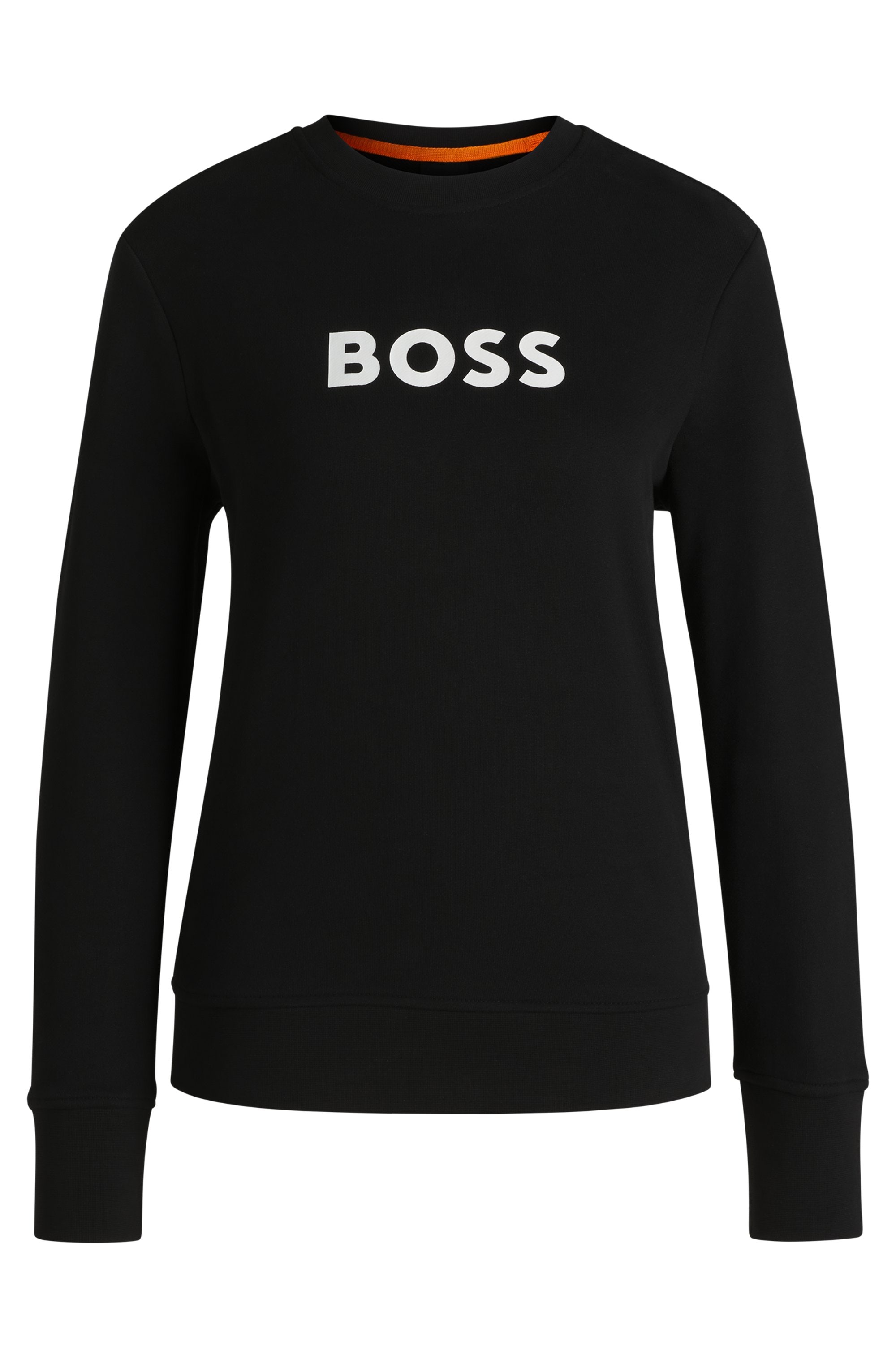 BOSS ORANGE Sweatshirt »Elaboss Premium Damenmode«, mit Rundhalsausschnitt