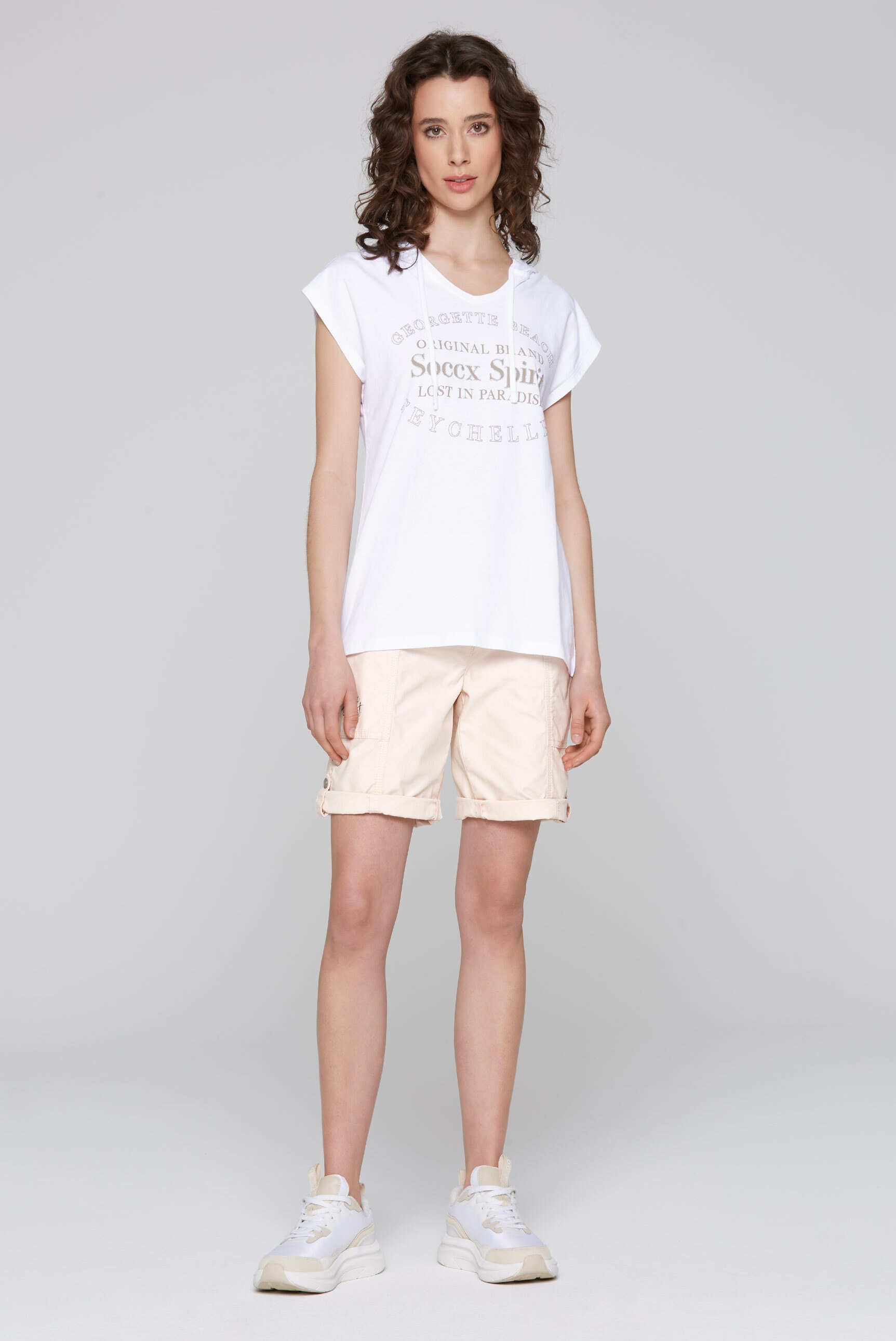 Thumbnail - SOCCX Kapuzenshirt aus Baumwolle