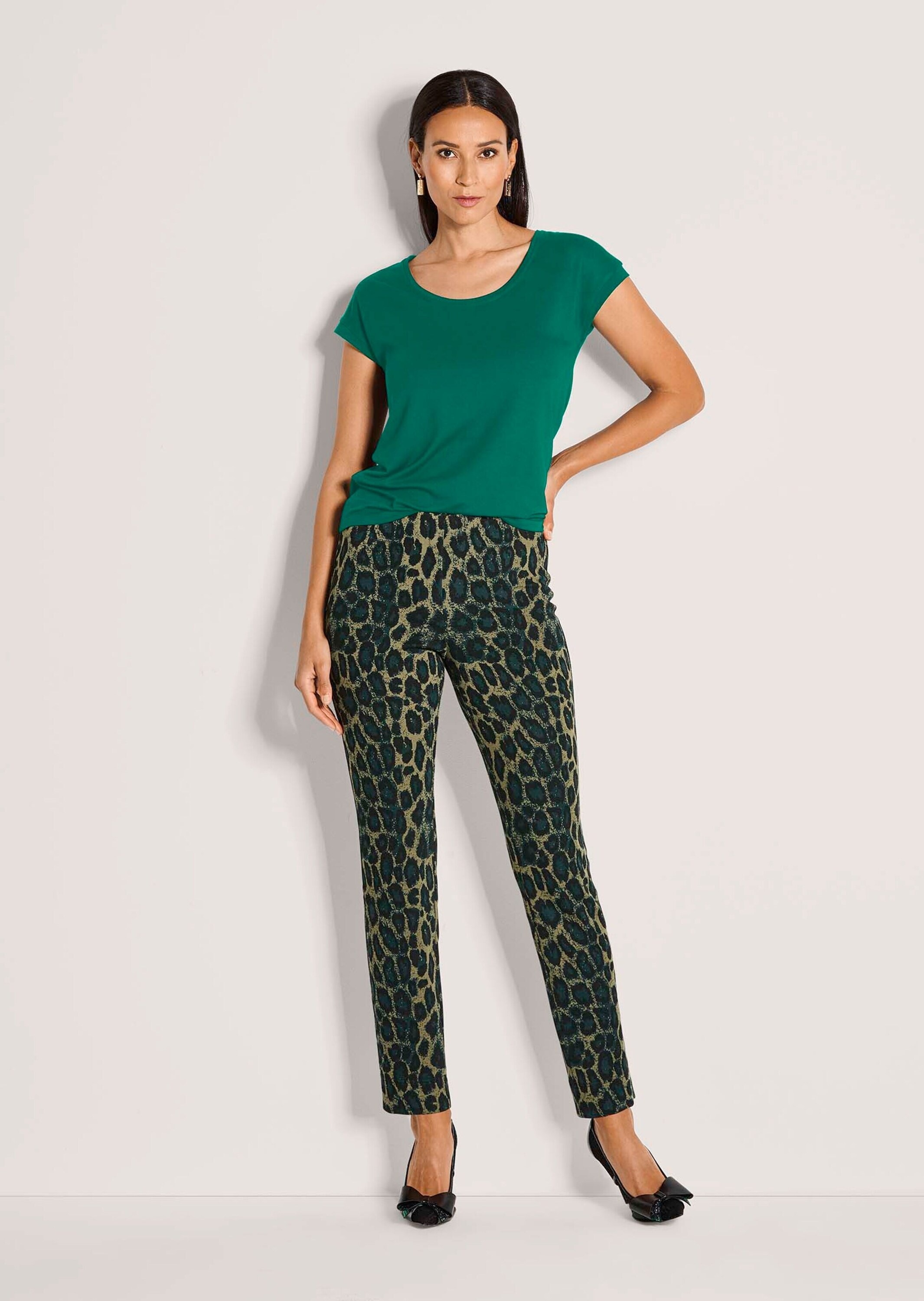 MADELEINE Leggings "Leggings Gerade Jersey-Leggings mit Animal-Print" günstig online kaufen