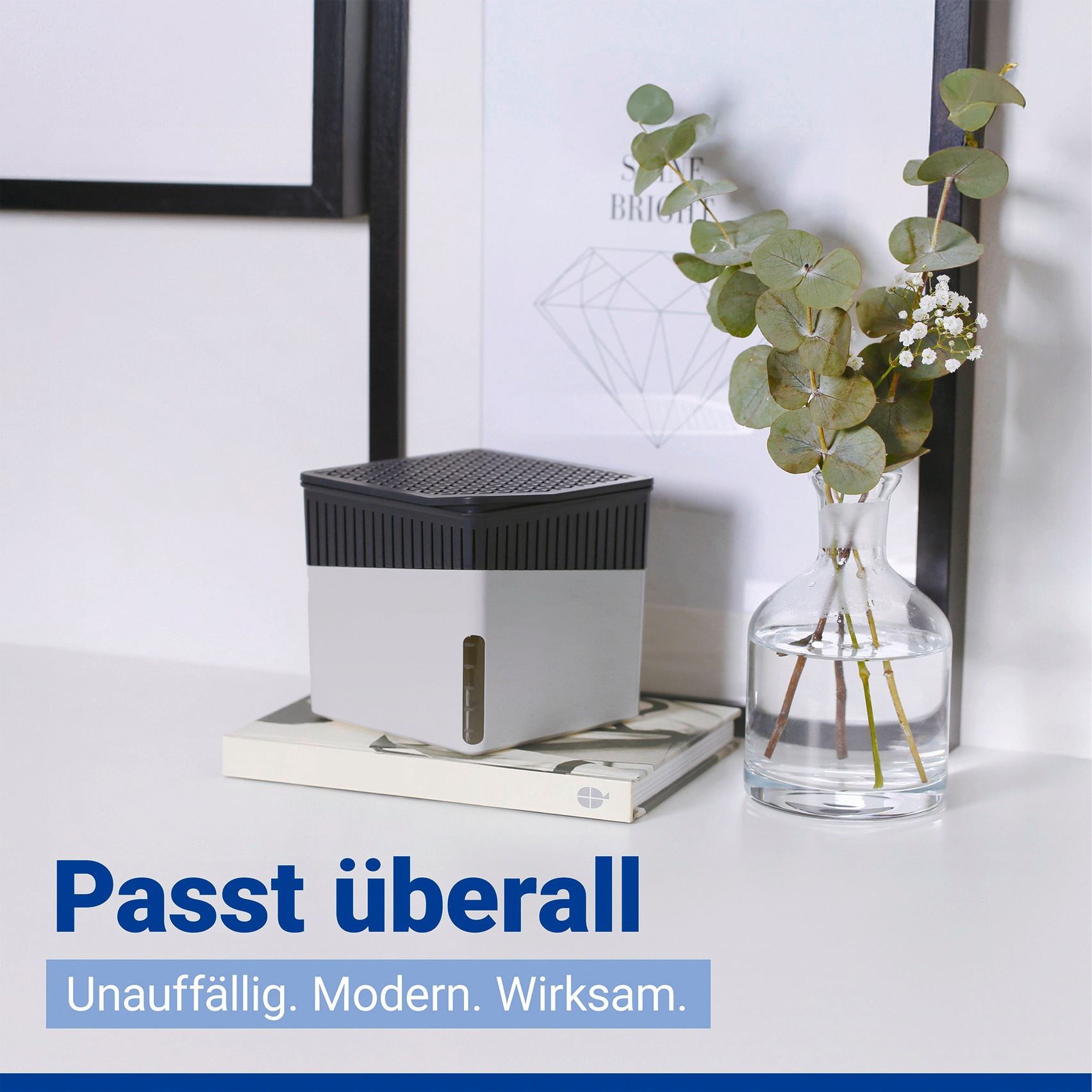 WENKO Luftentfeuchter »Cube« für 80 m³ Räume 1000 g