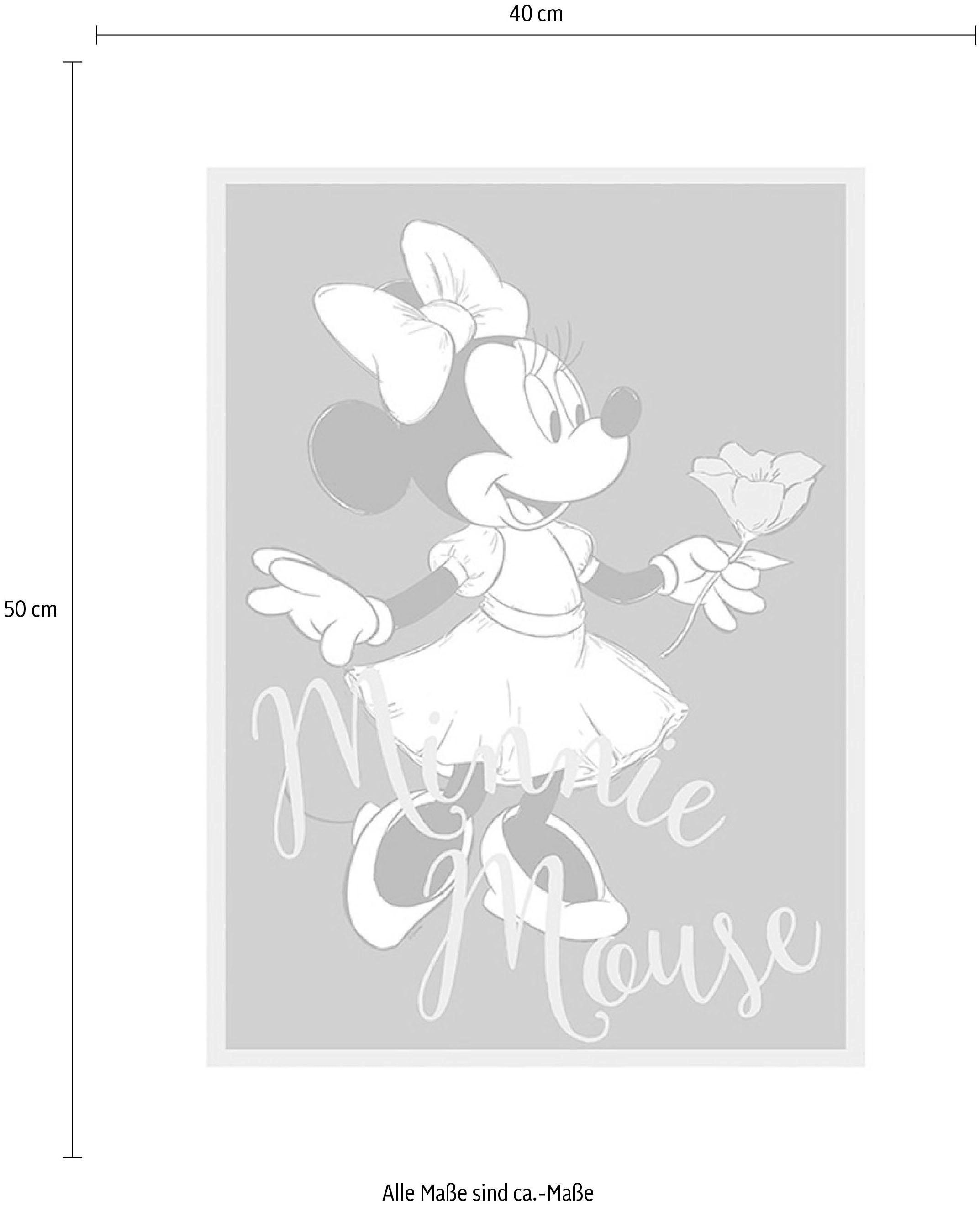 Komar Poster »Minnie Mouse Girlie«, Disney, (1 St.), Kinderzimmer, Schlafzimmer, Wohnzimmer